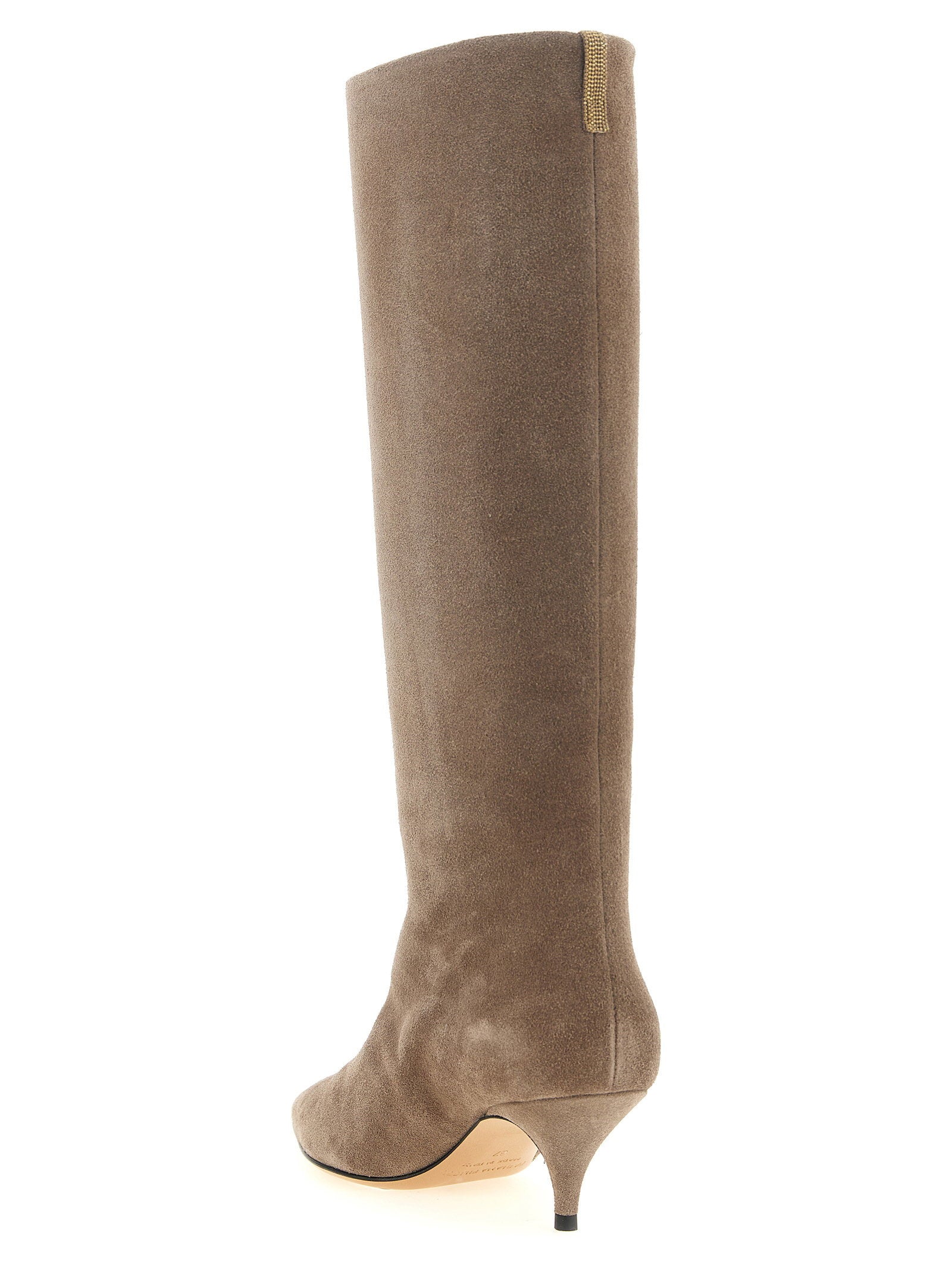 Fabiana Filippi High Suede Boots – 100% suede - view 3