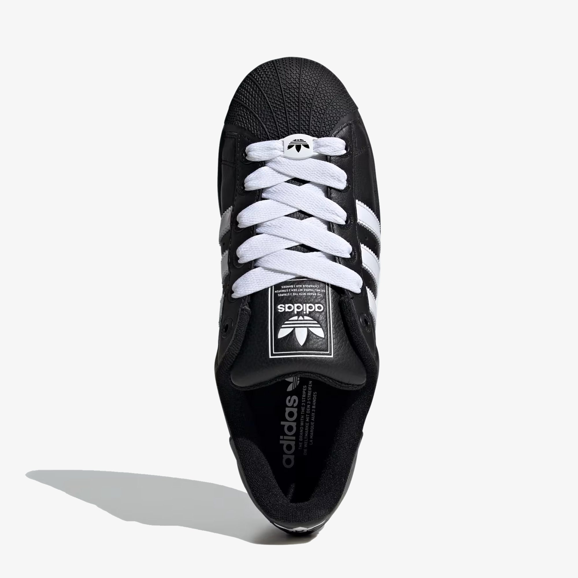 Adidas Originals | SUPERSTAR II { CLOUD BLACK/CLOUD WHITE - view 2