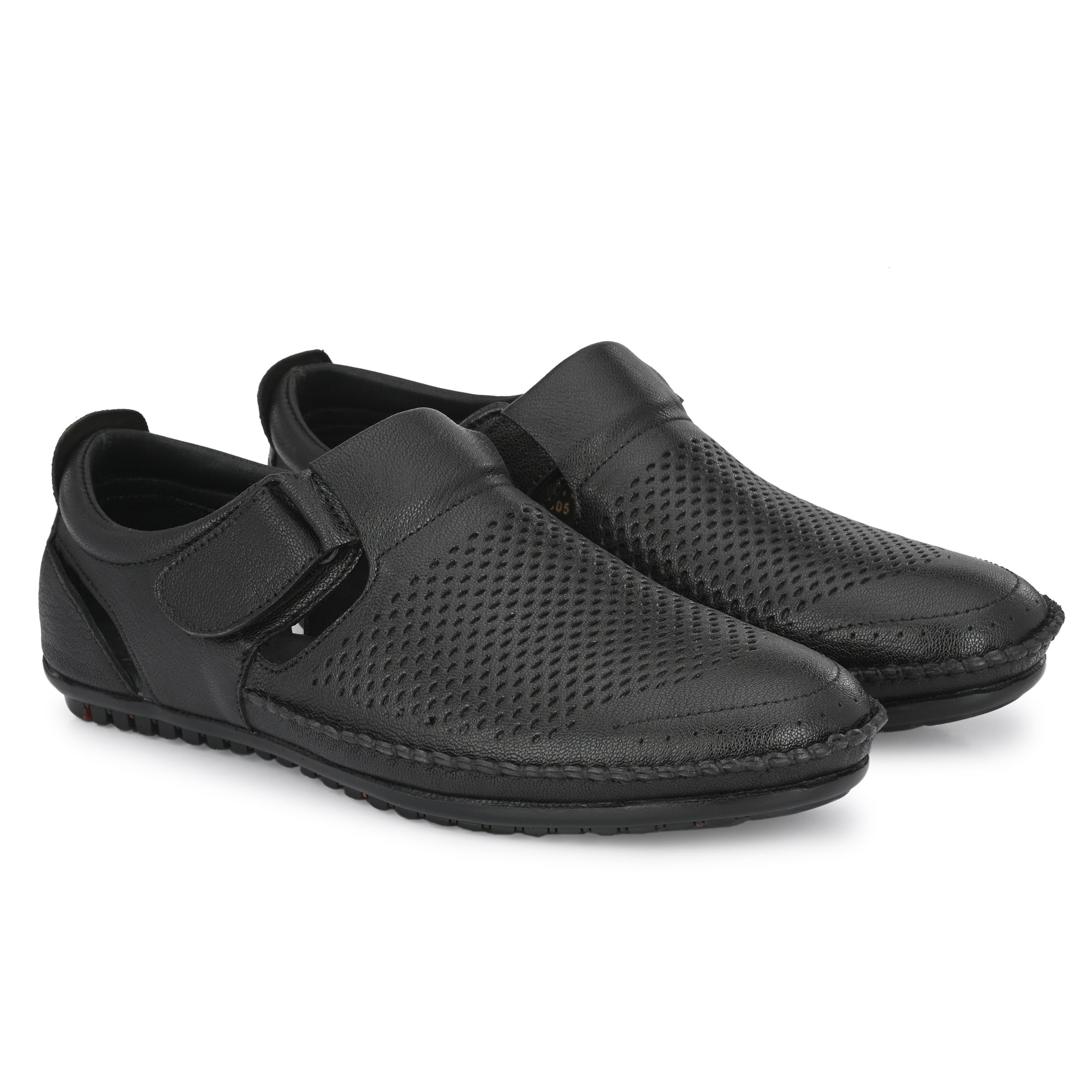 egoss-shoes Egoss Leather Casual Slip On Shoes For Men - view 2