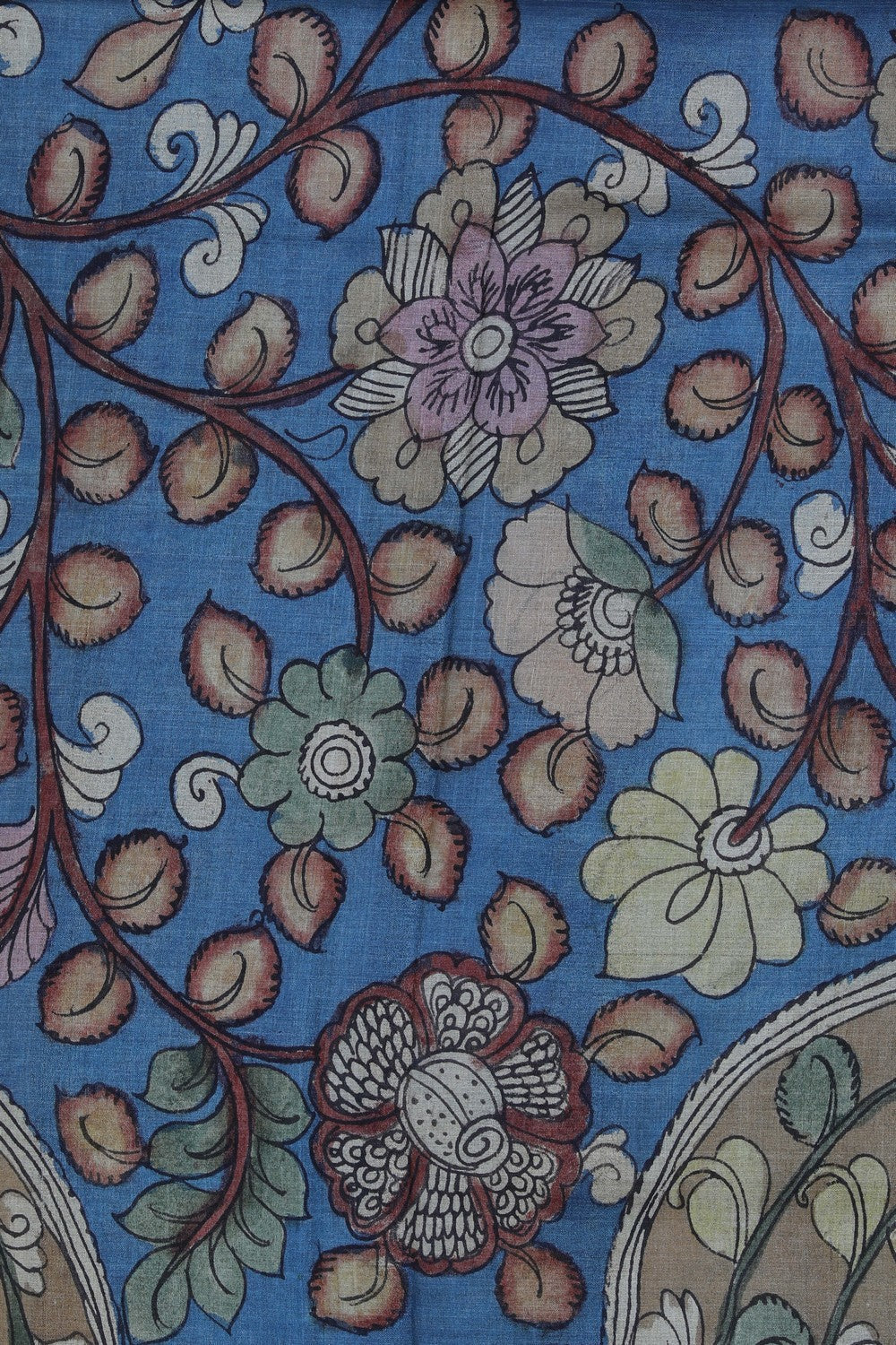 Kalanjali Kalamkari Hand-Painted Saree – Women's - view 2
