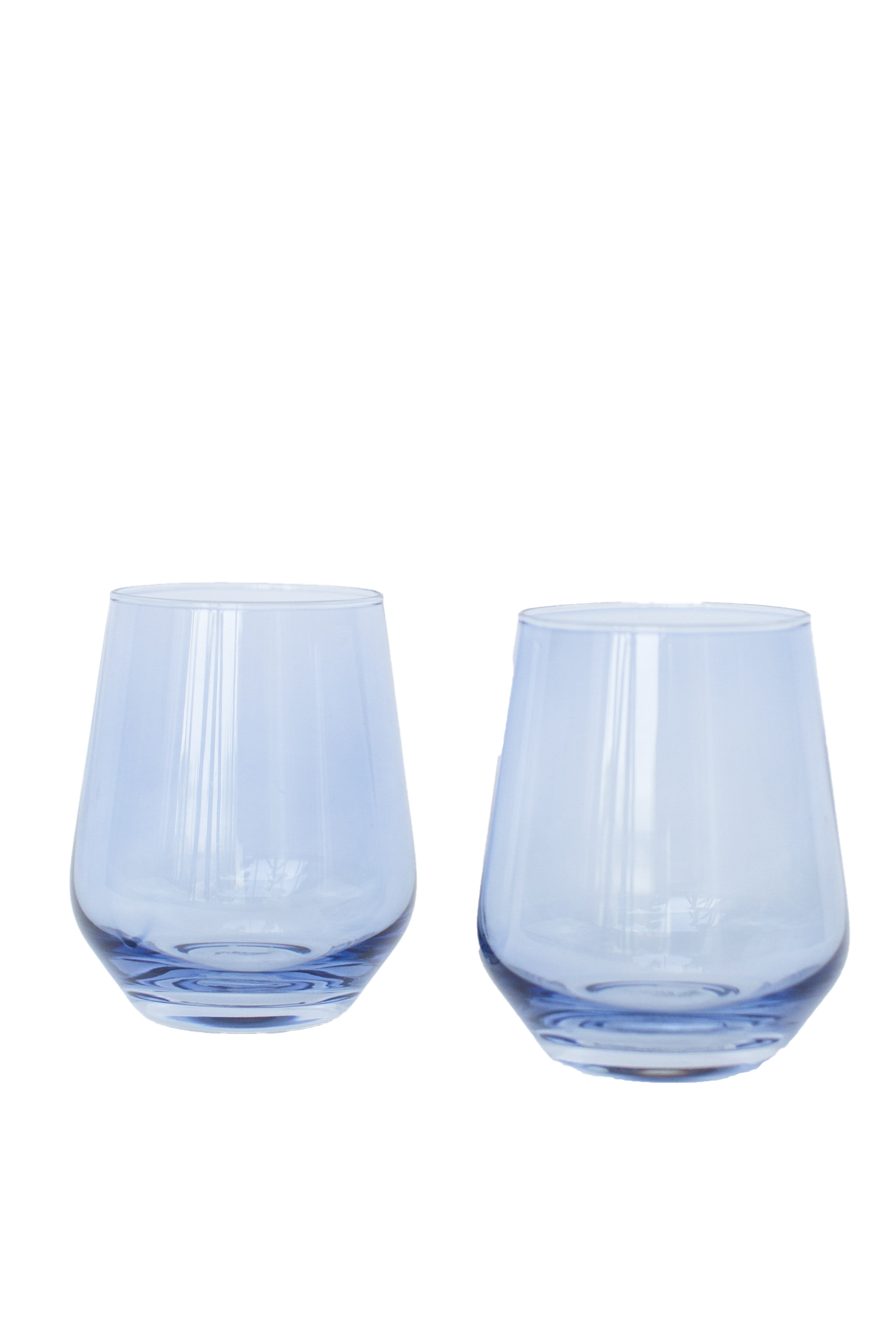 Estelle Colored Glass Estelle Colored Wine Stemless - Set of 6 {Cobalt Blue} - view 9