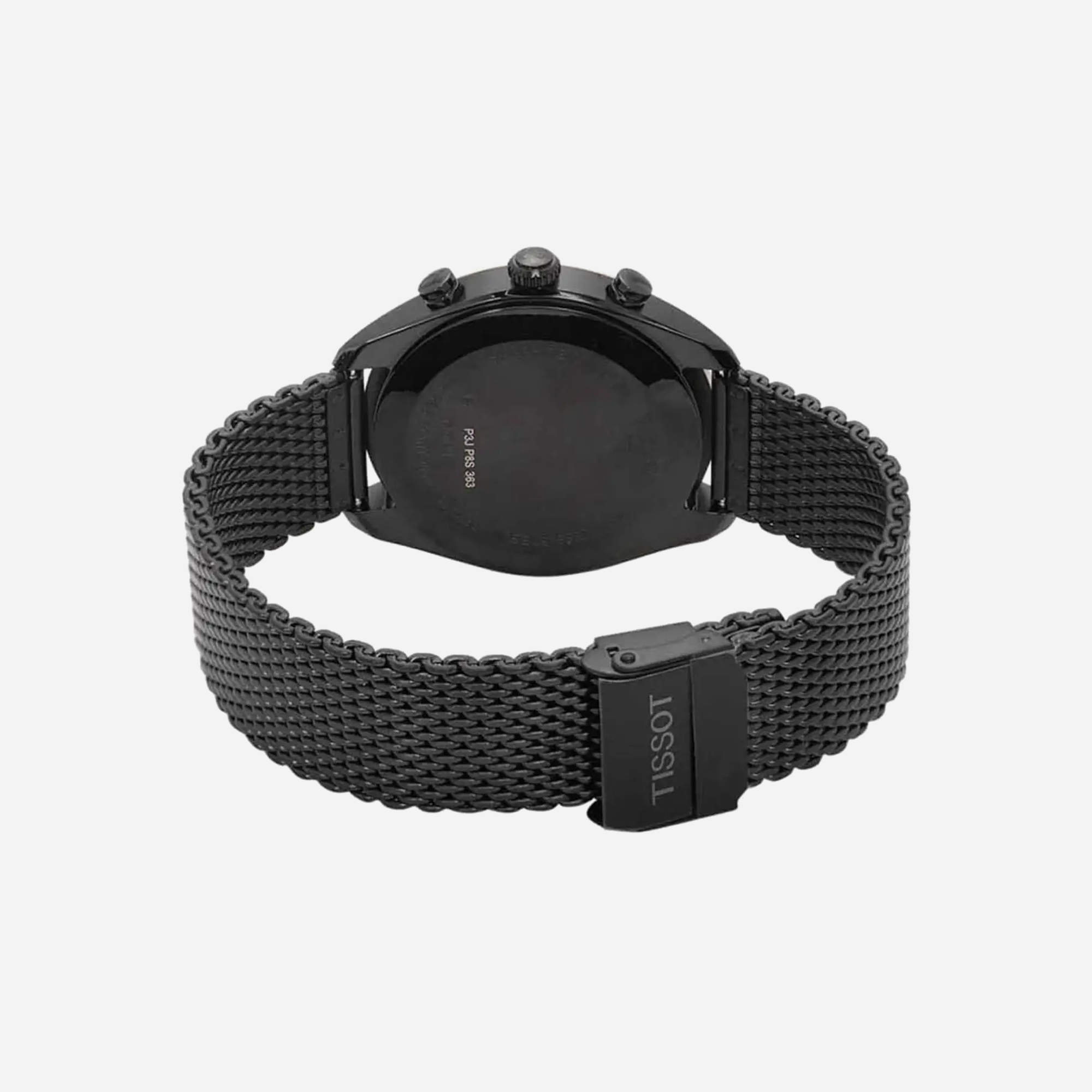 Tissot PR 100 Chronograph Black Dial Two-Tone Bracelet 41mm - view 2