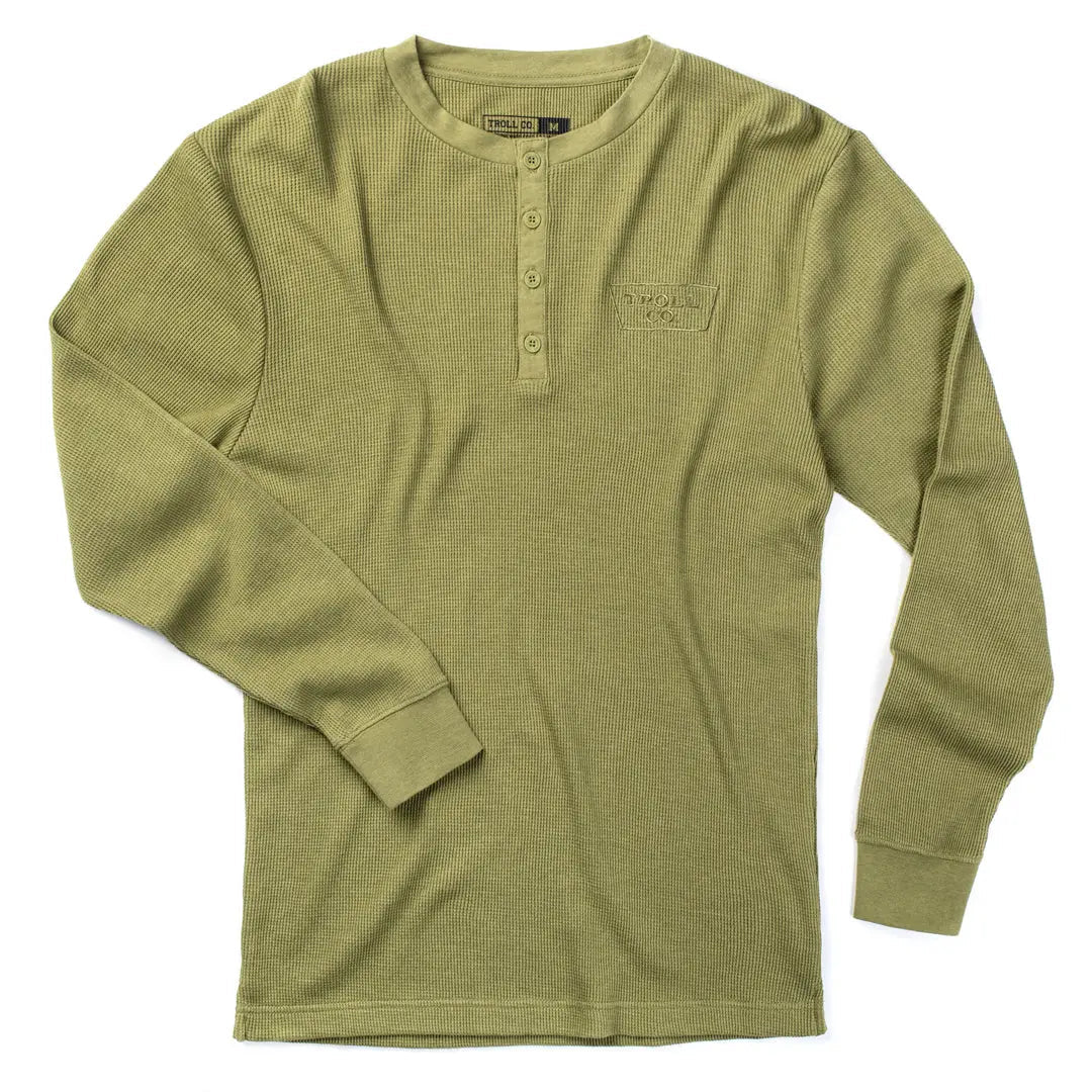 Radial Ironman Knit Henley – Musk