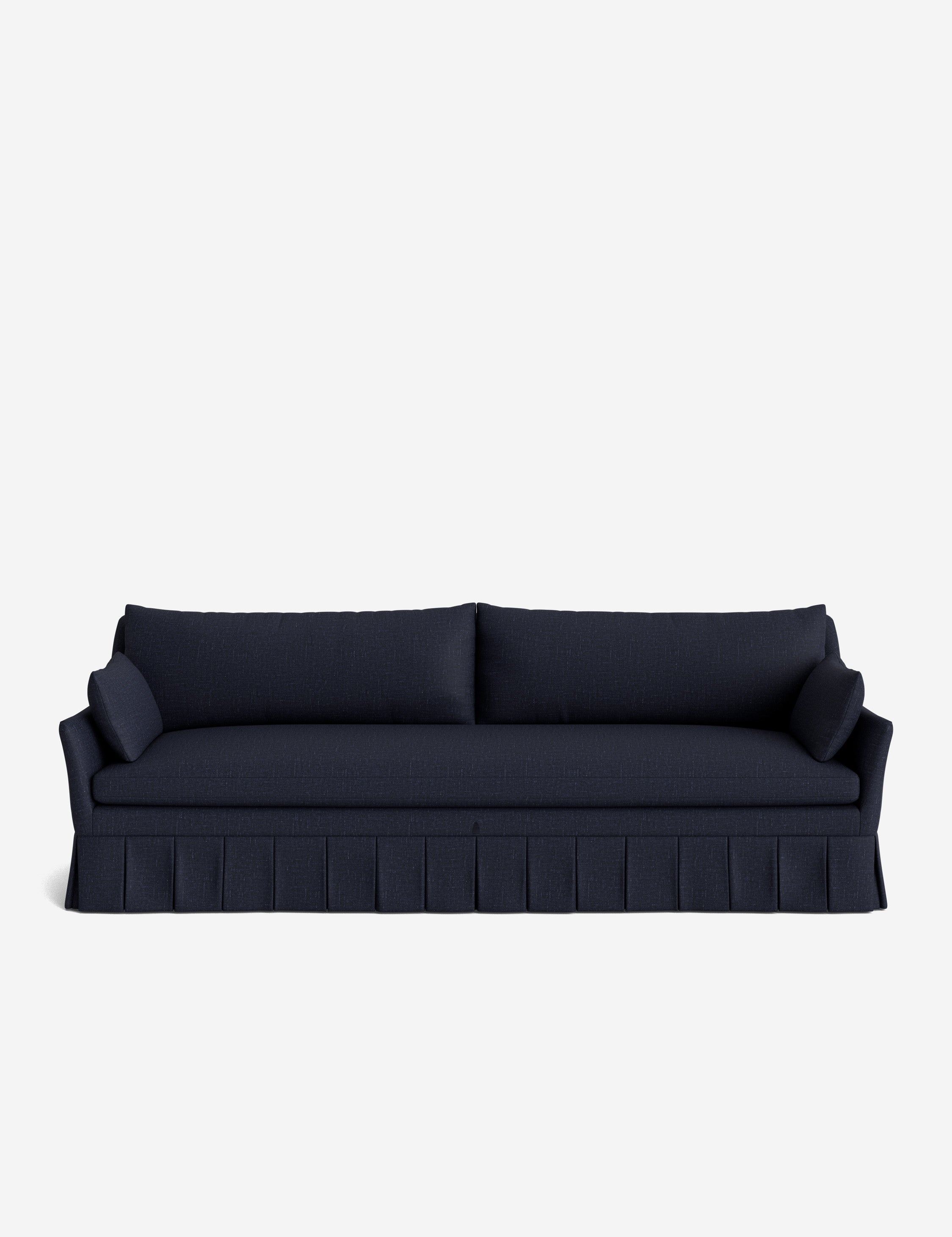 Lulu and Georgia Portola Pleated Sofa - view 48