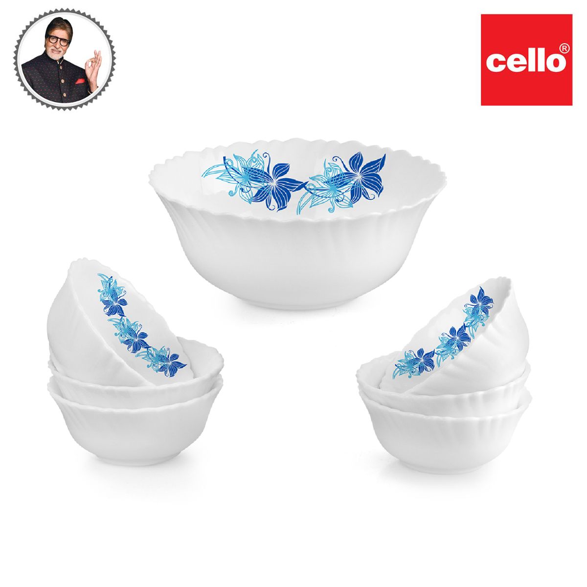 Cello Dazzle Series Pudding Gift Set, 7 Pieces - view 71