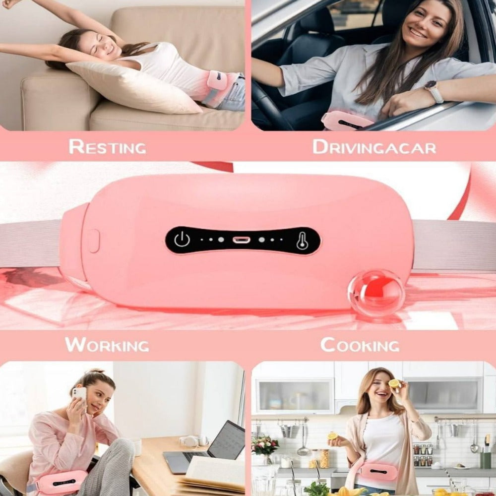 Fab Alchemy Vcare Menstrual Relief Heating and Massage Pad - view 4