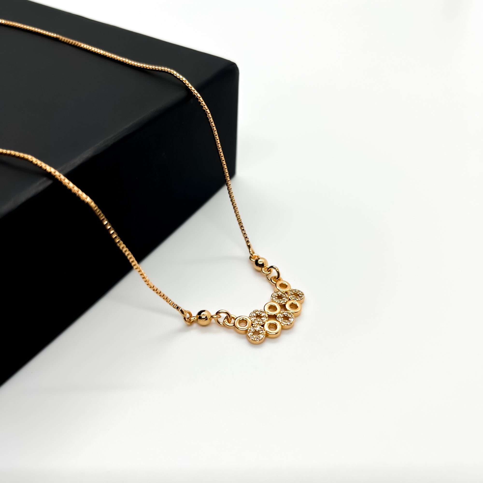 Branta Stylish Diamond Necklace For Women - view 2