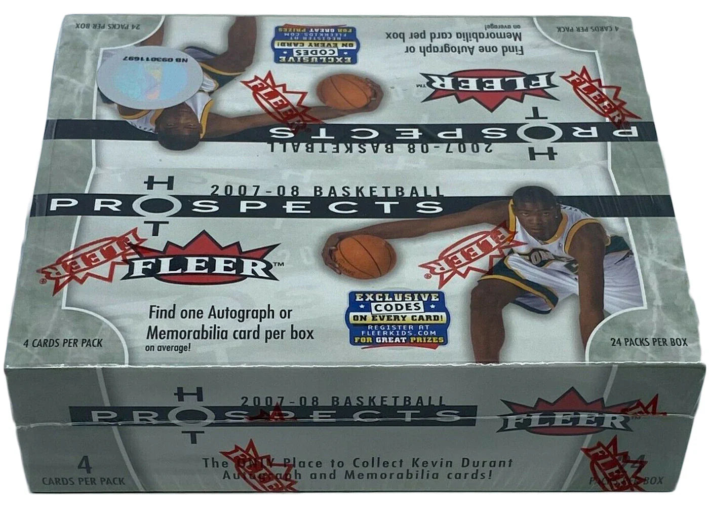 2007 Fleer Hot Prospects Basketball 24 Pack Box