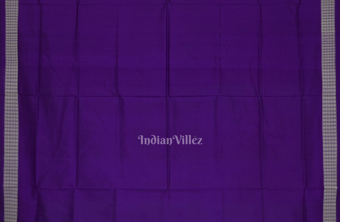 IndianVillèz Green Laxmi Pada Design Odisha Ikat Bomkai Silk Saree - view 5