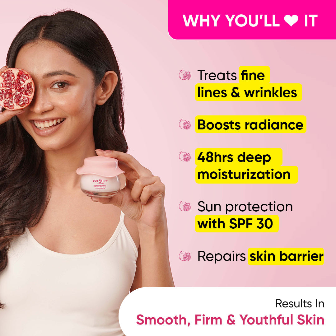 Dot & Key Pomegranate + Multi-Peptide Anti Ageing Moisturizer SPF 30 - view 2