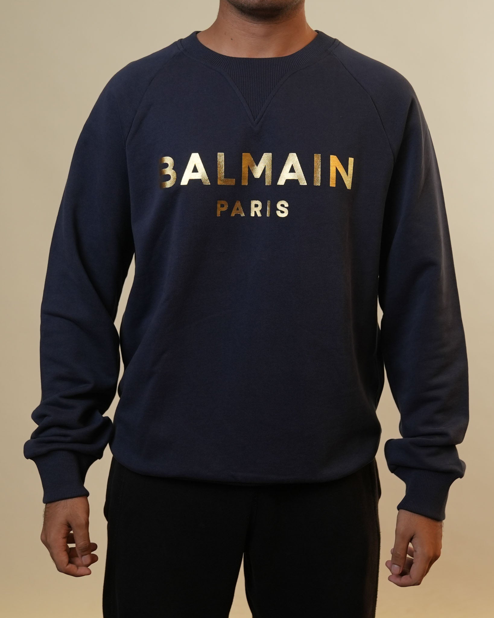 Balmain Navy Pullover – Multi
