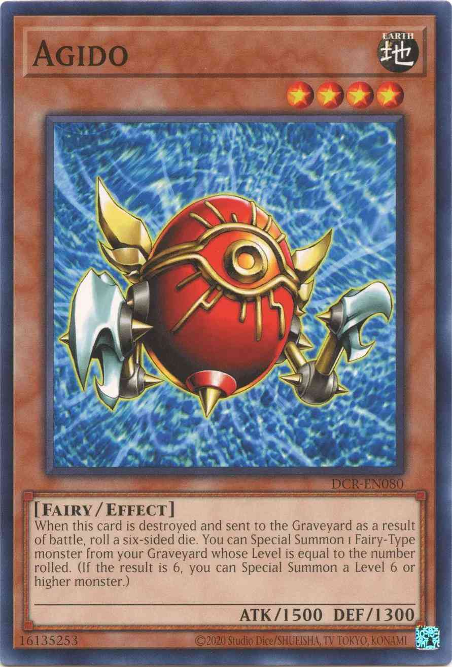 Yu-Gi-Oh! Agido - 25th Anniversary - DCR-EN080 - Common - Unlimited