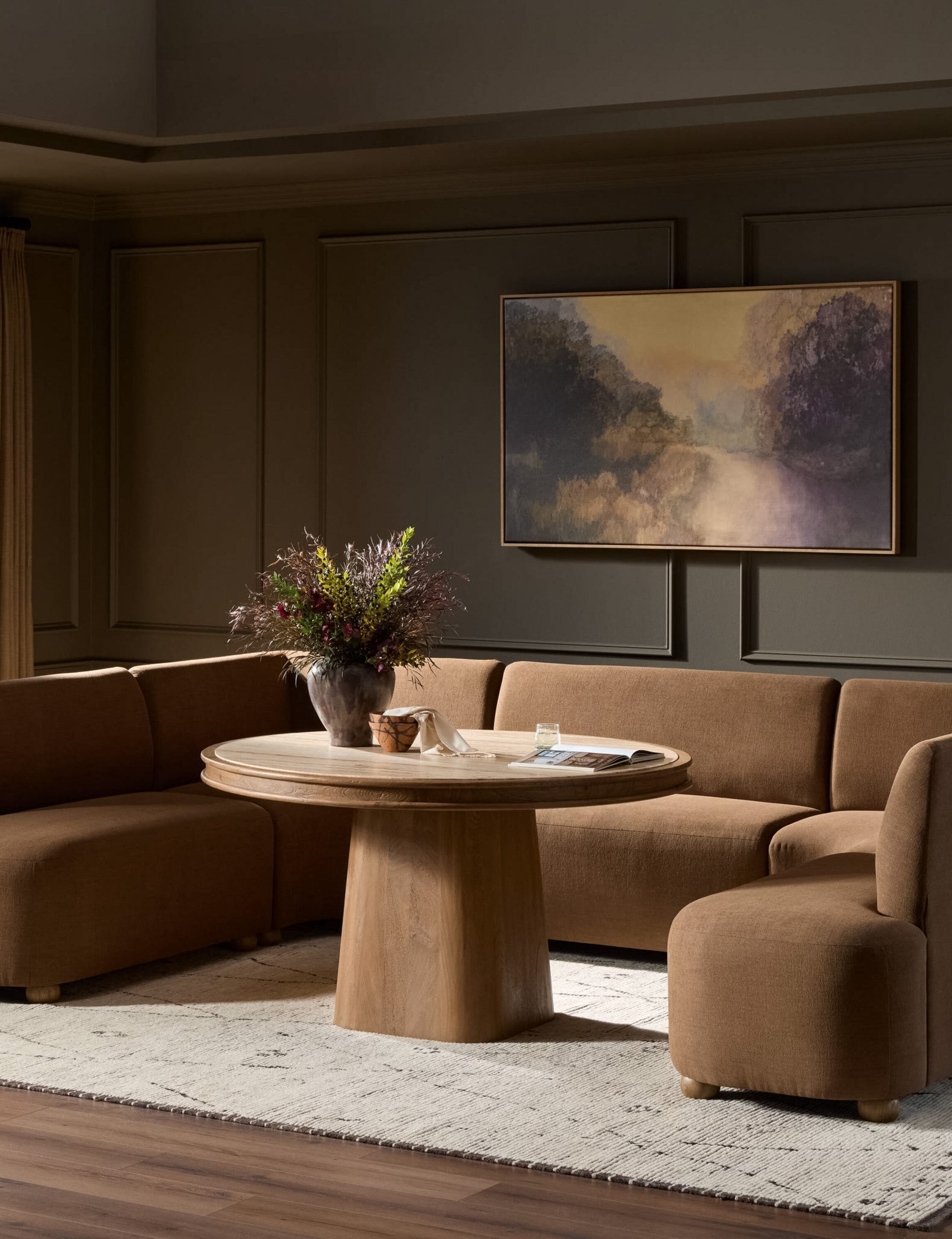 Lulu and Georgia Monique U-Shaped Dining Banquette - view 12