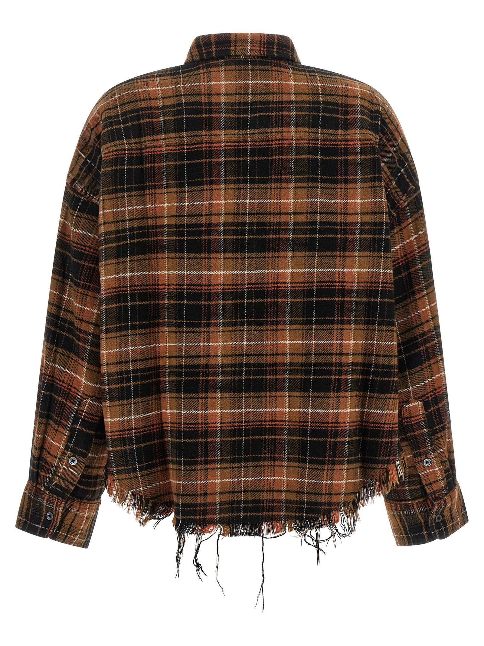 R13 Raw Cut Cropped Shirt – 100% cotton - view 2