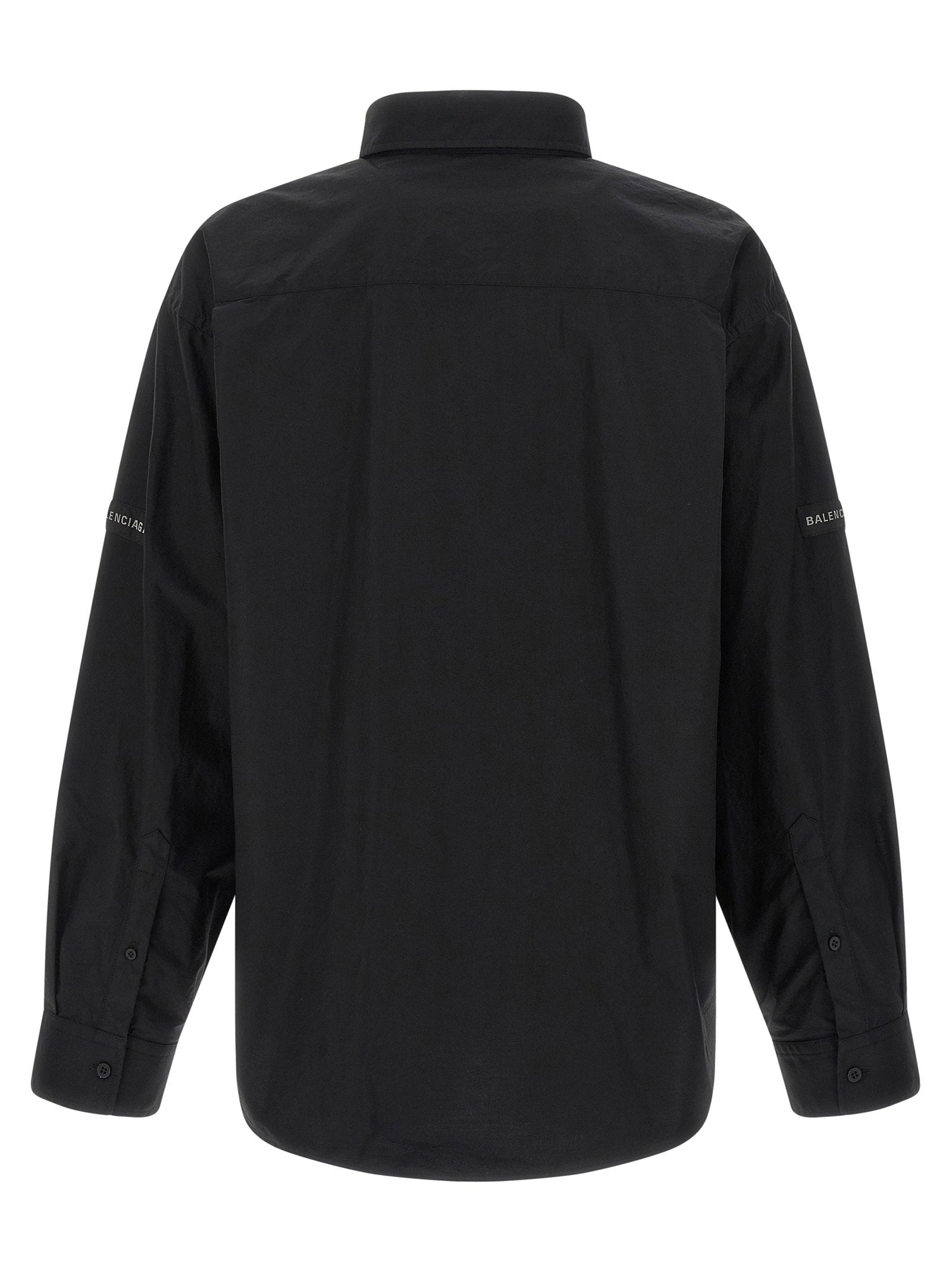Balenciaga Logo Patch Shirt – 100% cotton - view 2