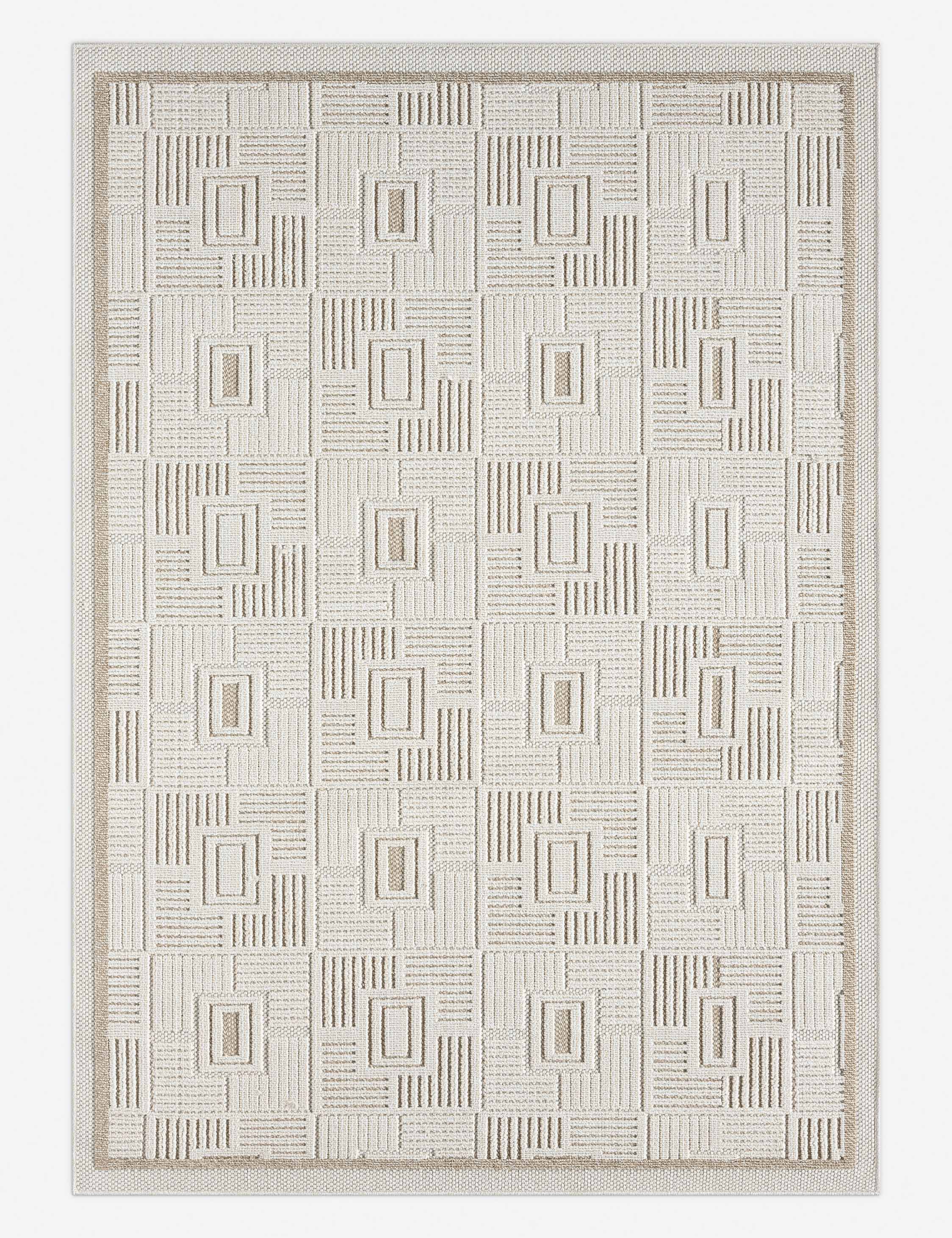 Indoor outdoor rug – Lulu and Georgia Regan Indoor / Outdoor Rug – Beige