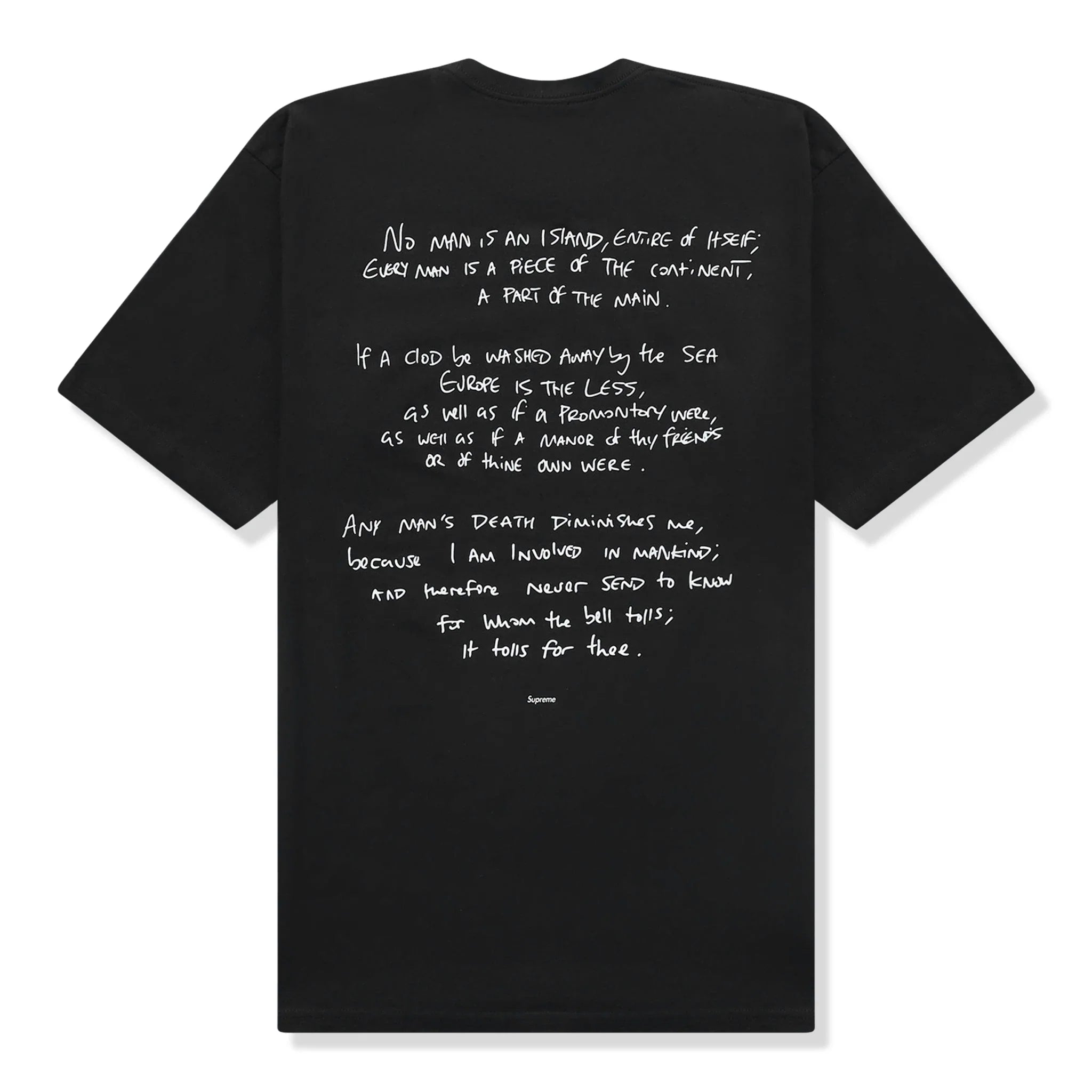 Supreme x Corteiz Rules The World Black T Shirt - view 2