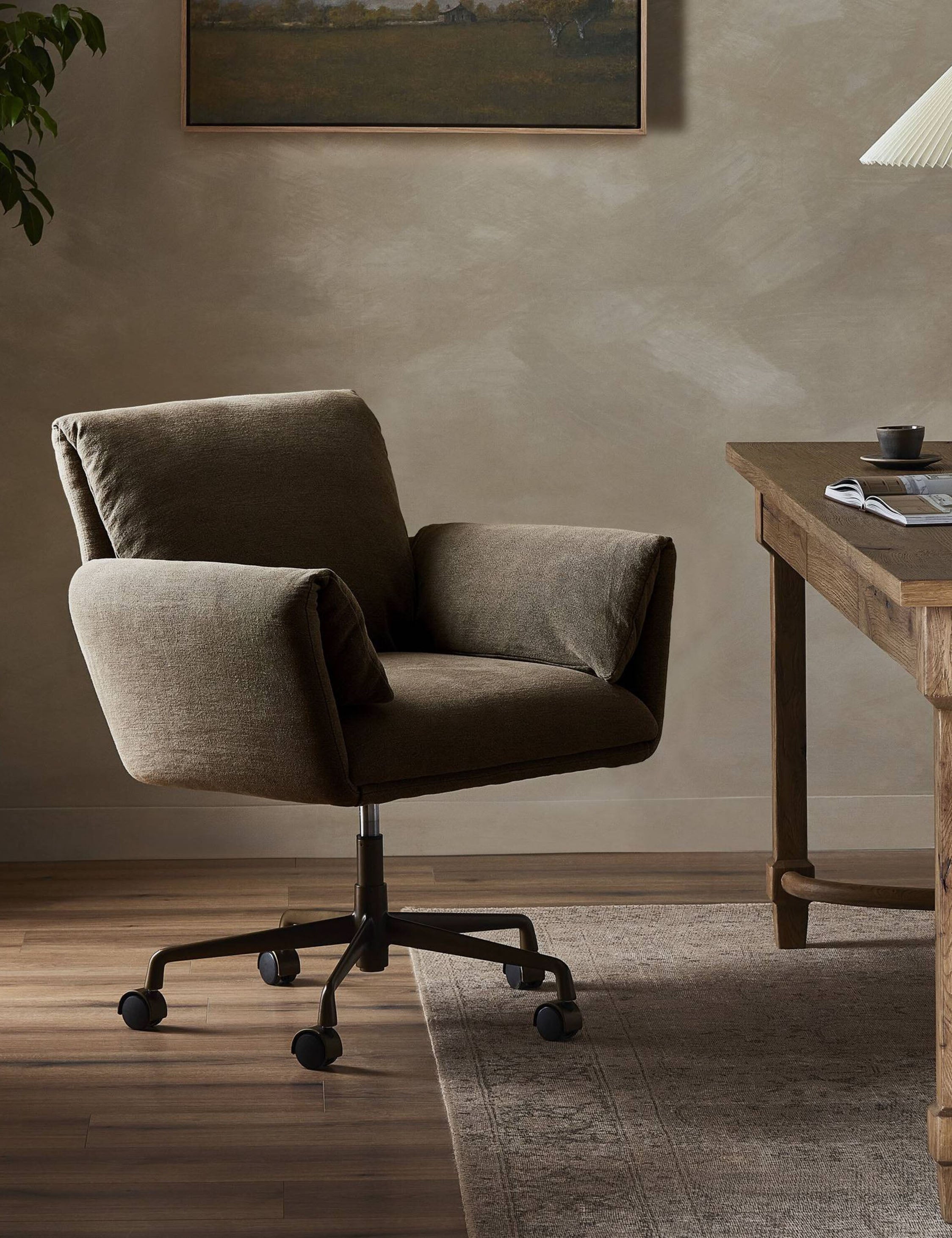 Lulu and Georgia Salerno Desk Chair by Amber Lewis x Four Hands - view 3