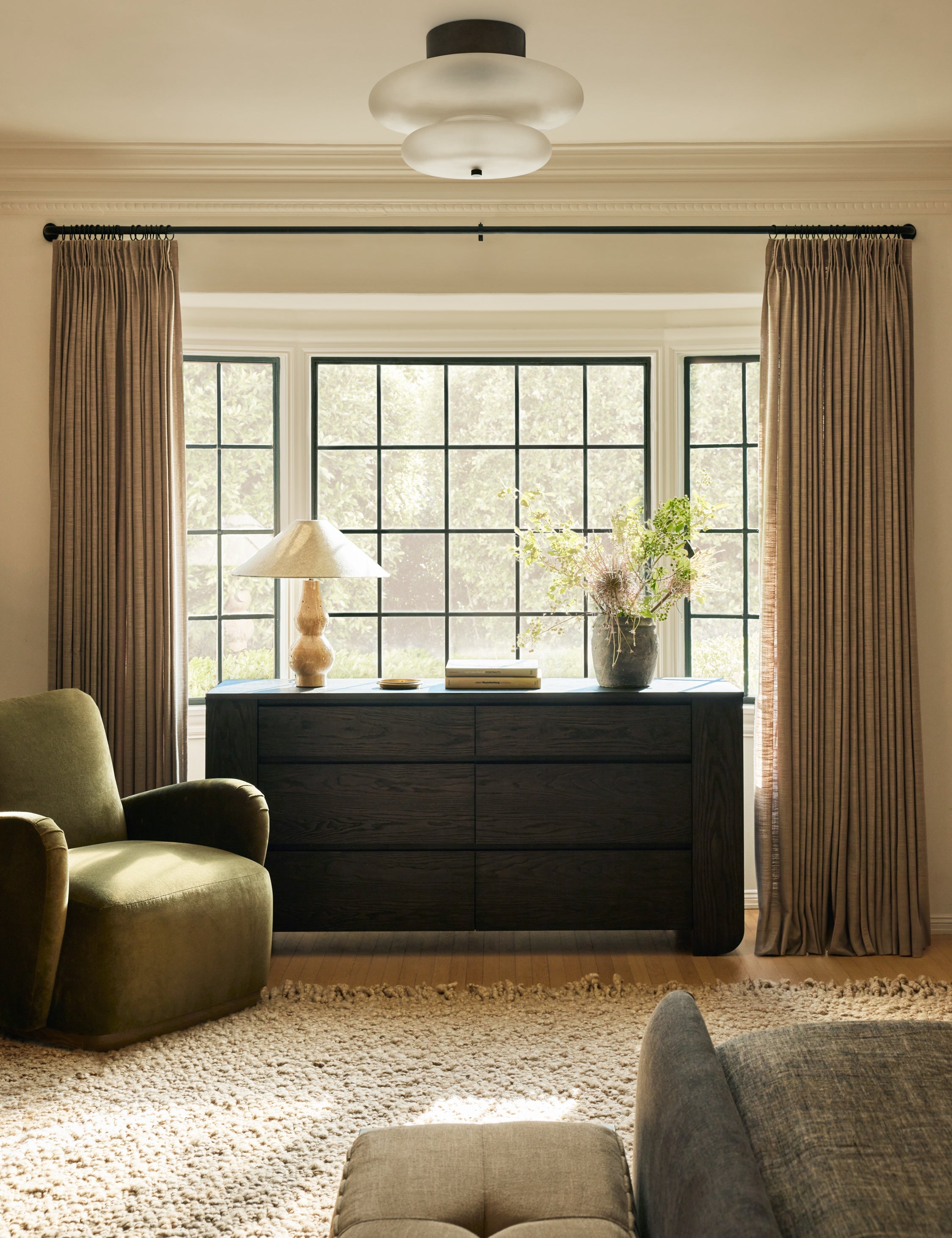 Lulu and Georgia Furin Handwoven Wool Rug by DISC Interiors - view 3