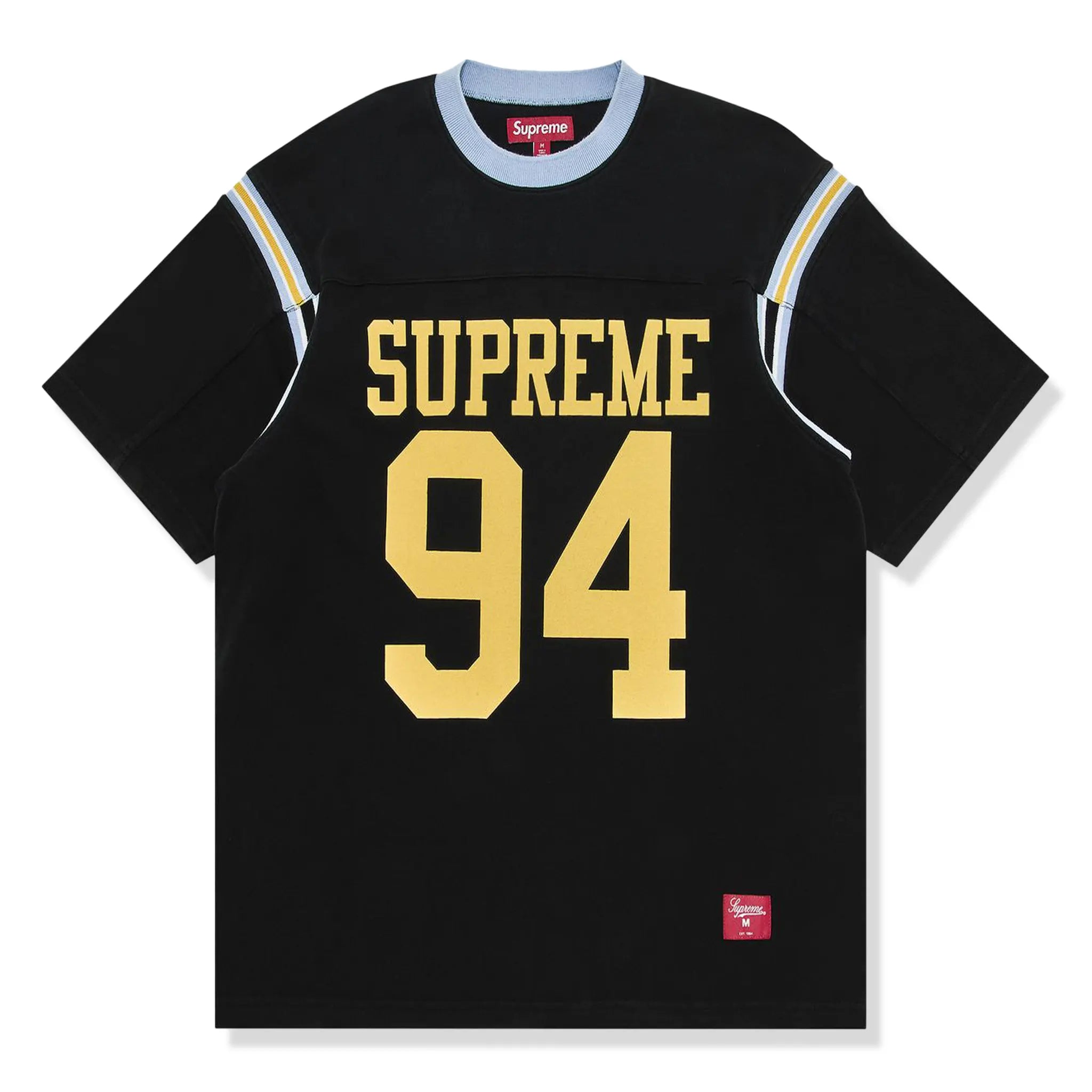 Split s s – Supreme Split S/S Black Football Jersey