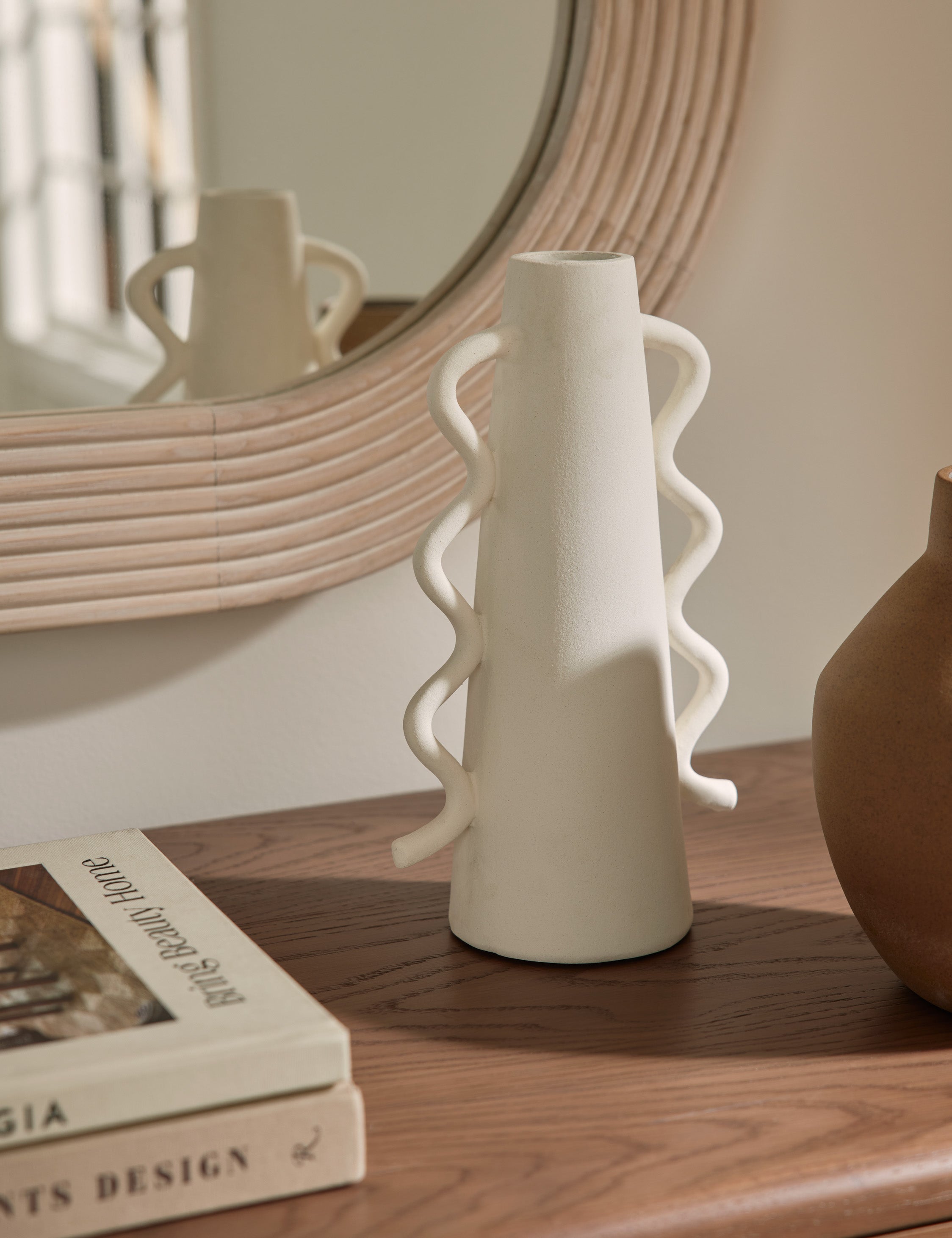 Lulu and Georgia Cyrene Vase – Ivory - view 2