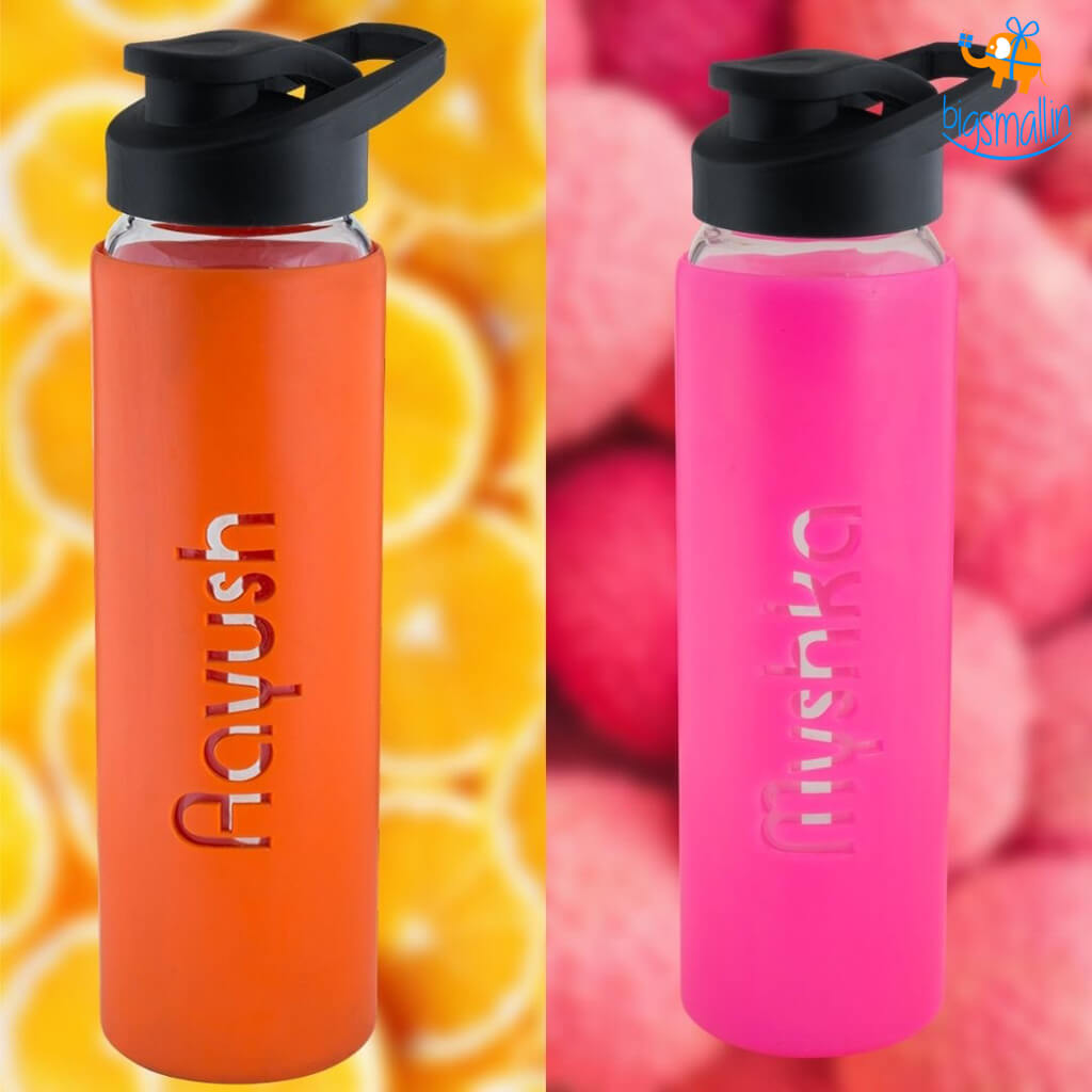 Myreon Personalized Name Glass Bottle | COD Not Available - view 8