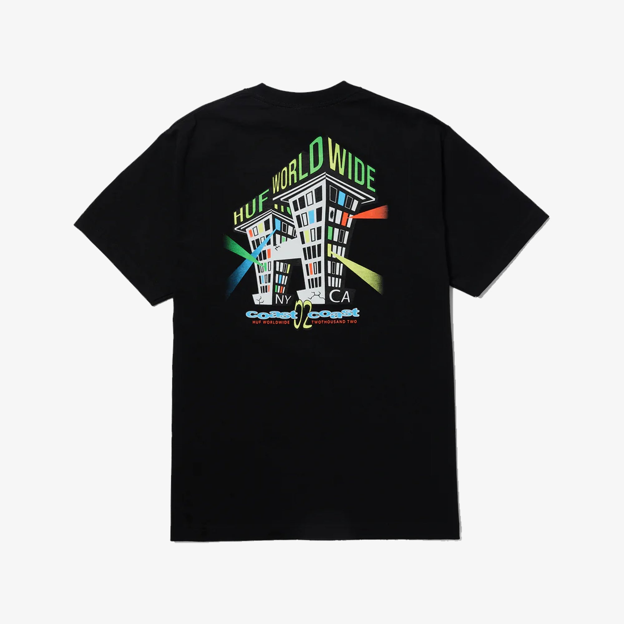 Huf | Club House T-shirt { Black