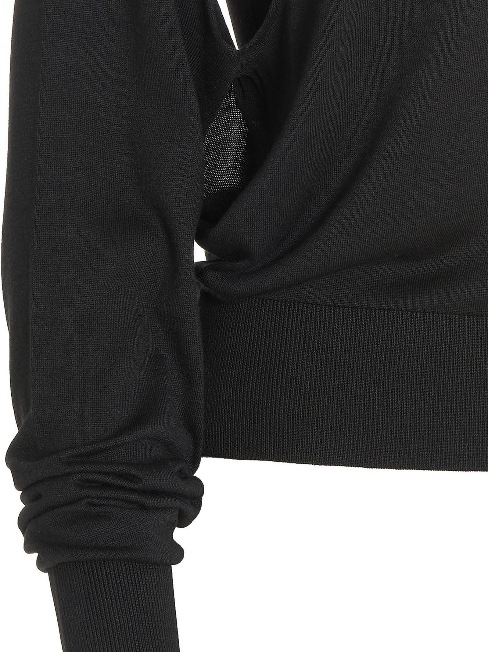 Ramael Cut Out Insert Top Sweater – 100% silk - view 4