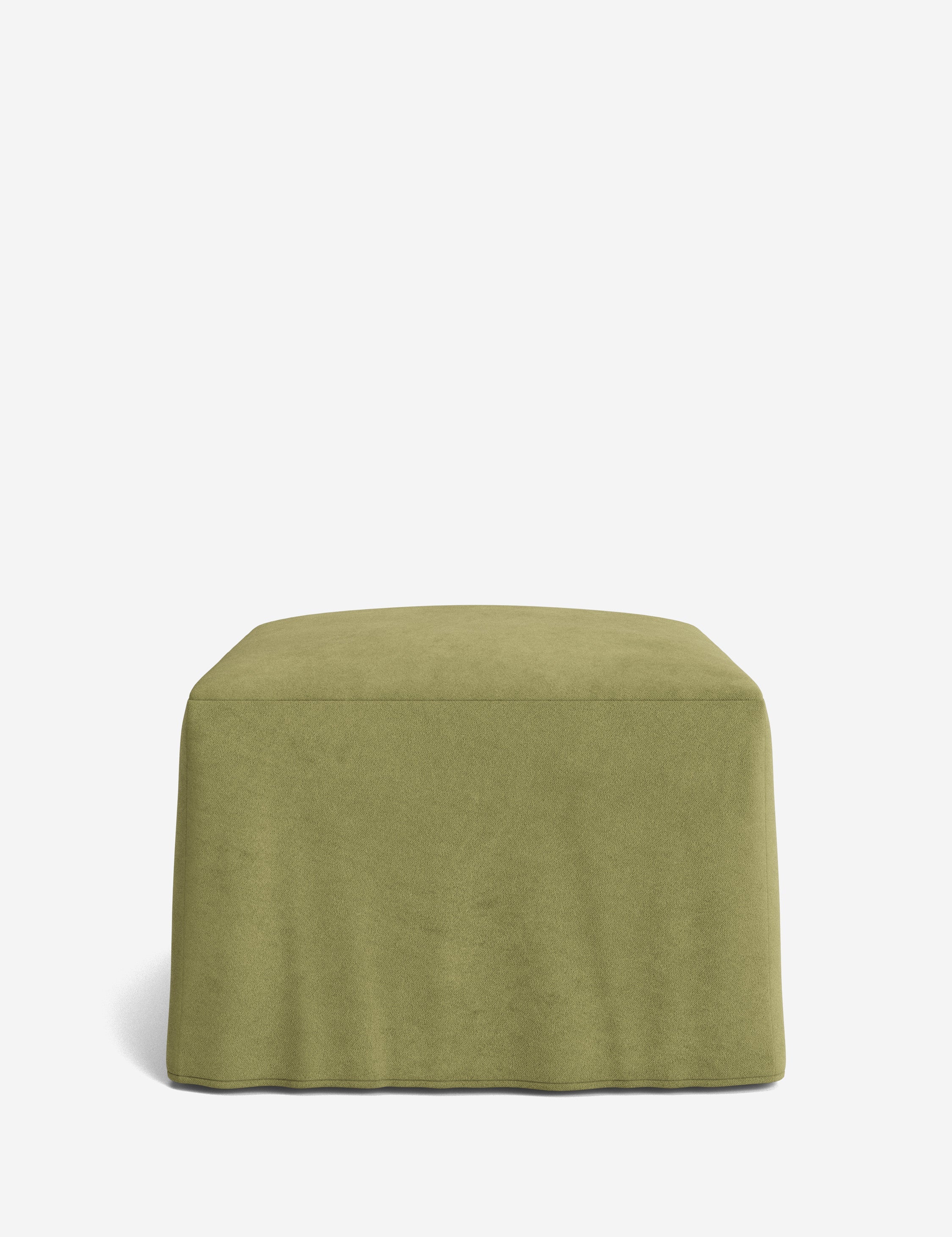 Lulu and Georgia Portola Slipcover Ottoman - view 87