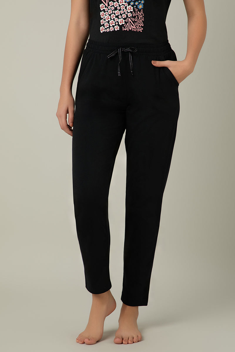 Amante Full Length PJ Bottom - Black