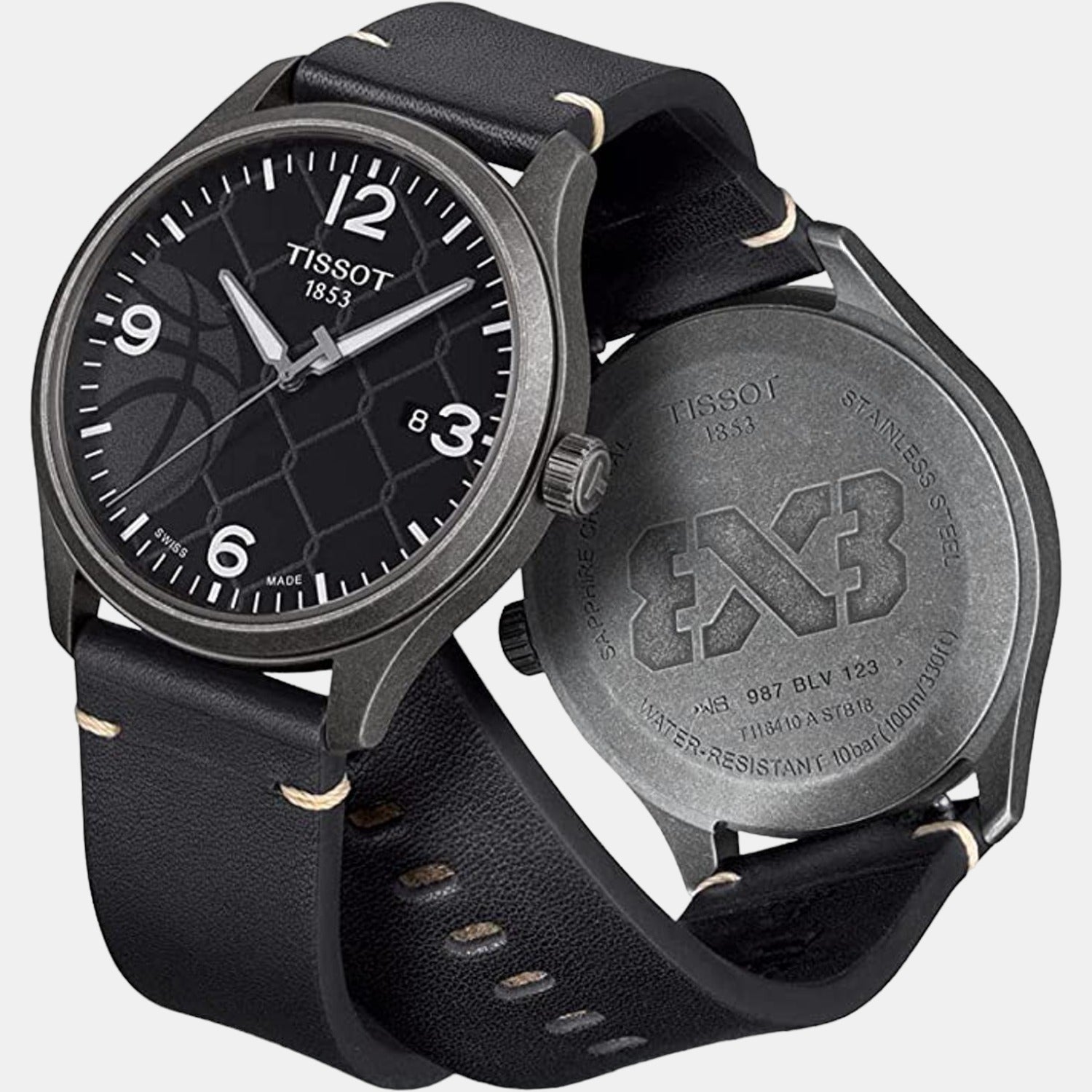 Tissot Gent Xl Men Analog Leather Watch T1164103606700 - view 2