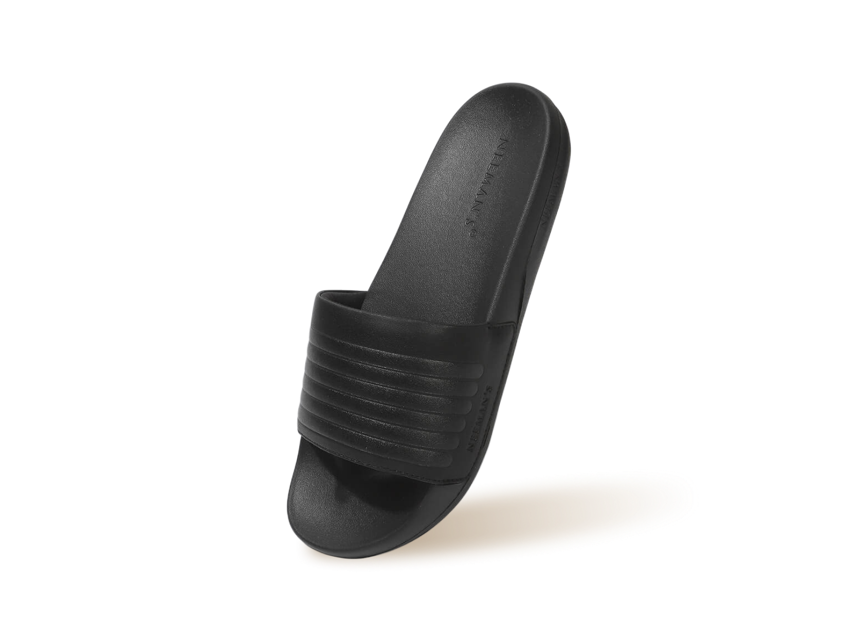 Neeman's FootBed Slides for Women : Black - view 10