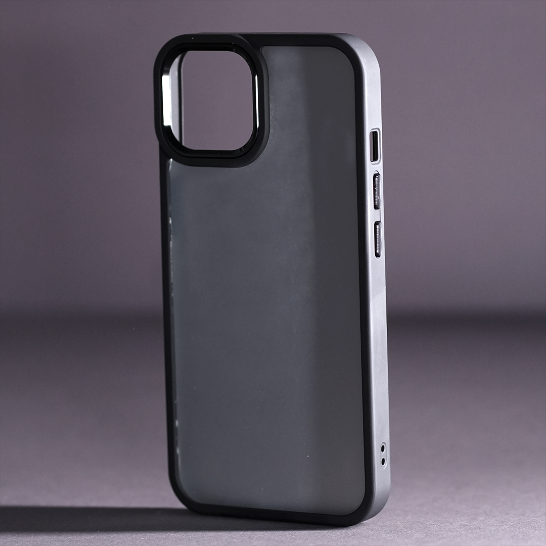 technoidtech iPhone 15 Pro Hard Bumper Frosted Phone Case - view 3