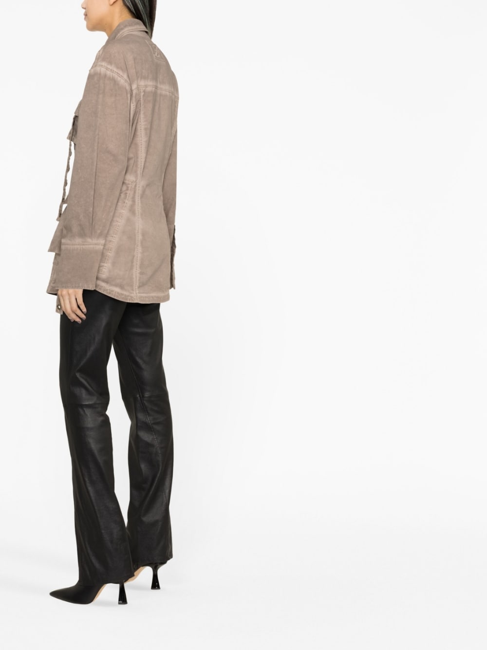 Blumarine Pocketed denim jacket - view 2