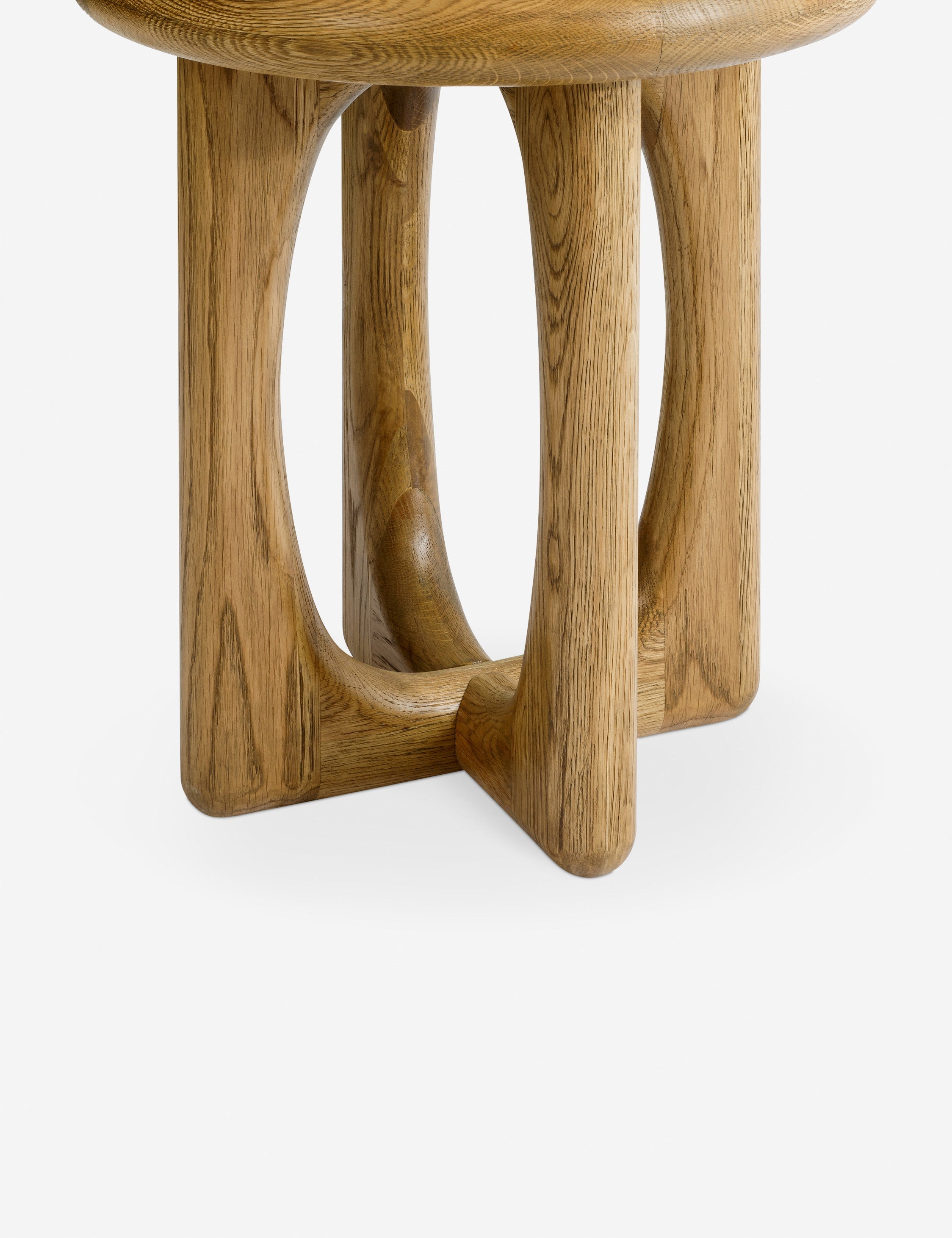 Lulu and Georgia Hesh Round Side Table - view 5