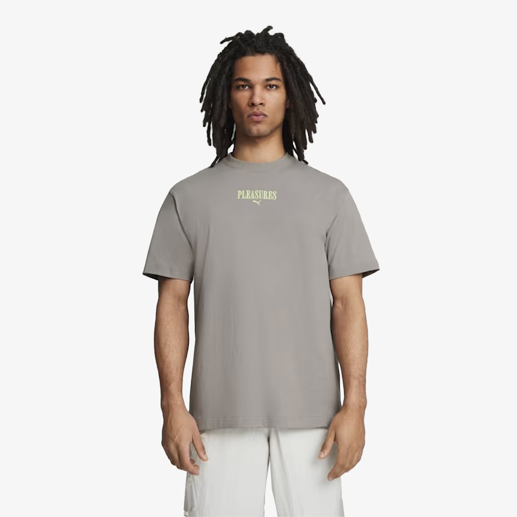 Puma | x PLEASURES GRAPHIC TEE { STORMY SLATE