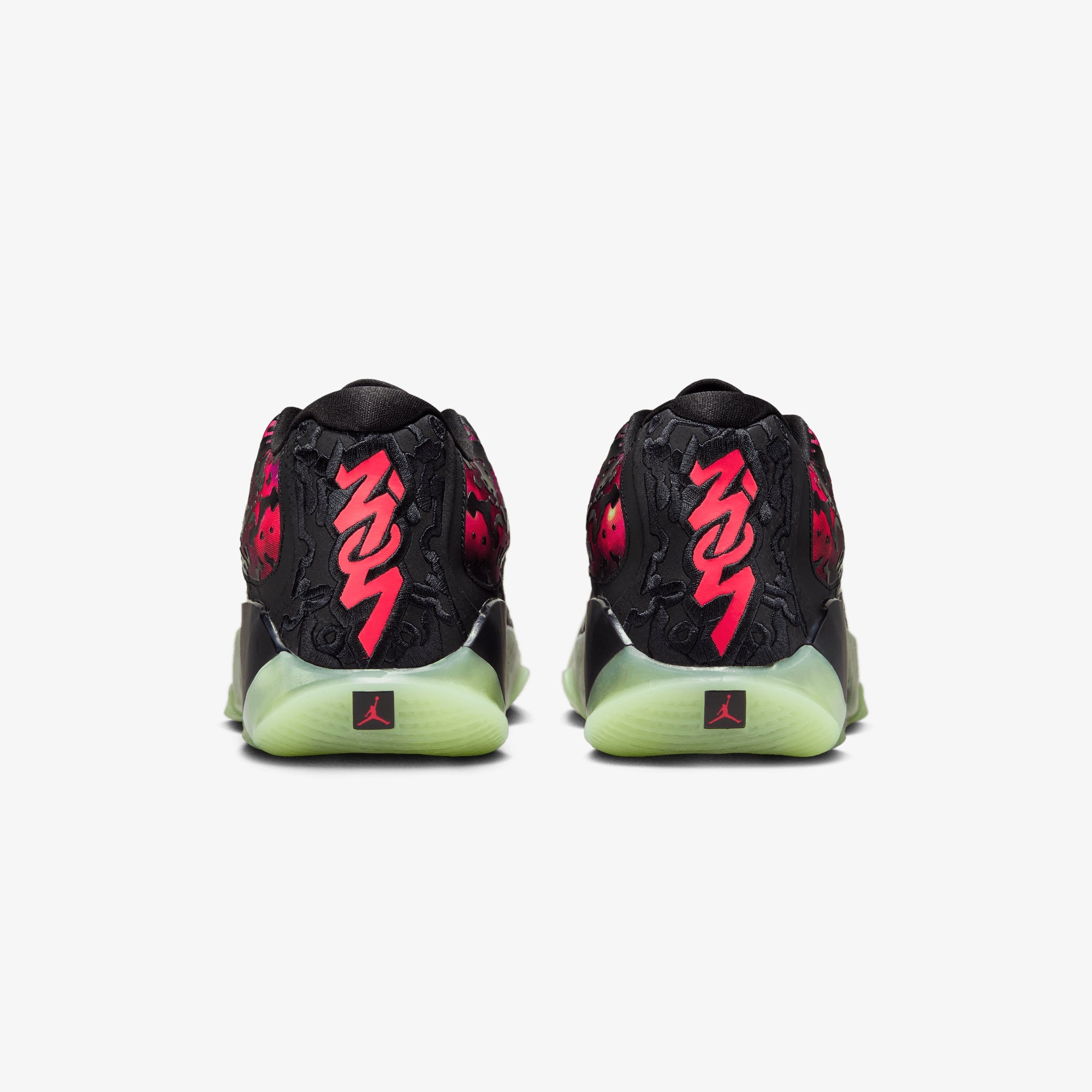 Jordan | Zion 3 Pf { Black/solar Red-vivid Purple-barely Volt - view 4