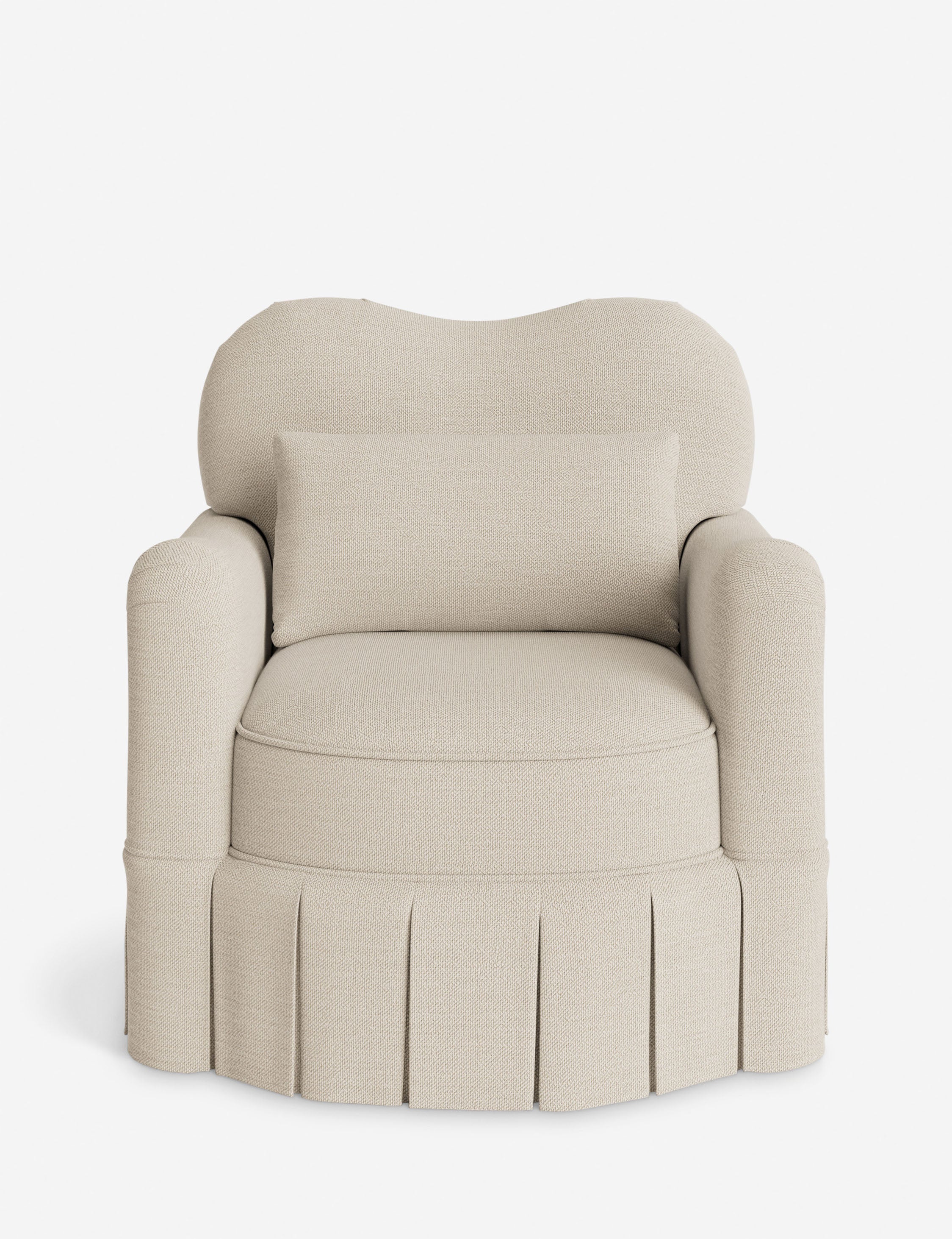 Lulu and Georgia Middleton Skirted Accent Chair by Ginny Macdonald - view 42