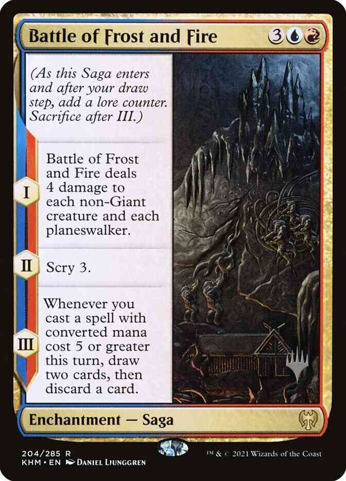 Magic Battle of Frost and Fire [Promo Pack] [204p] [Kaldheim Promos] [Non-Foil]