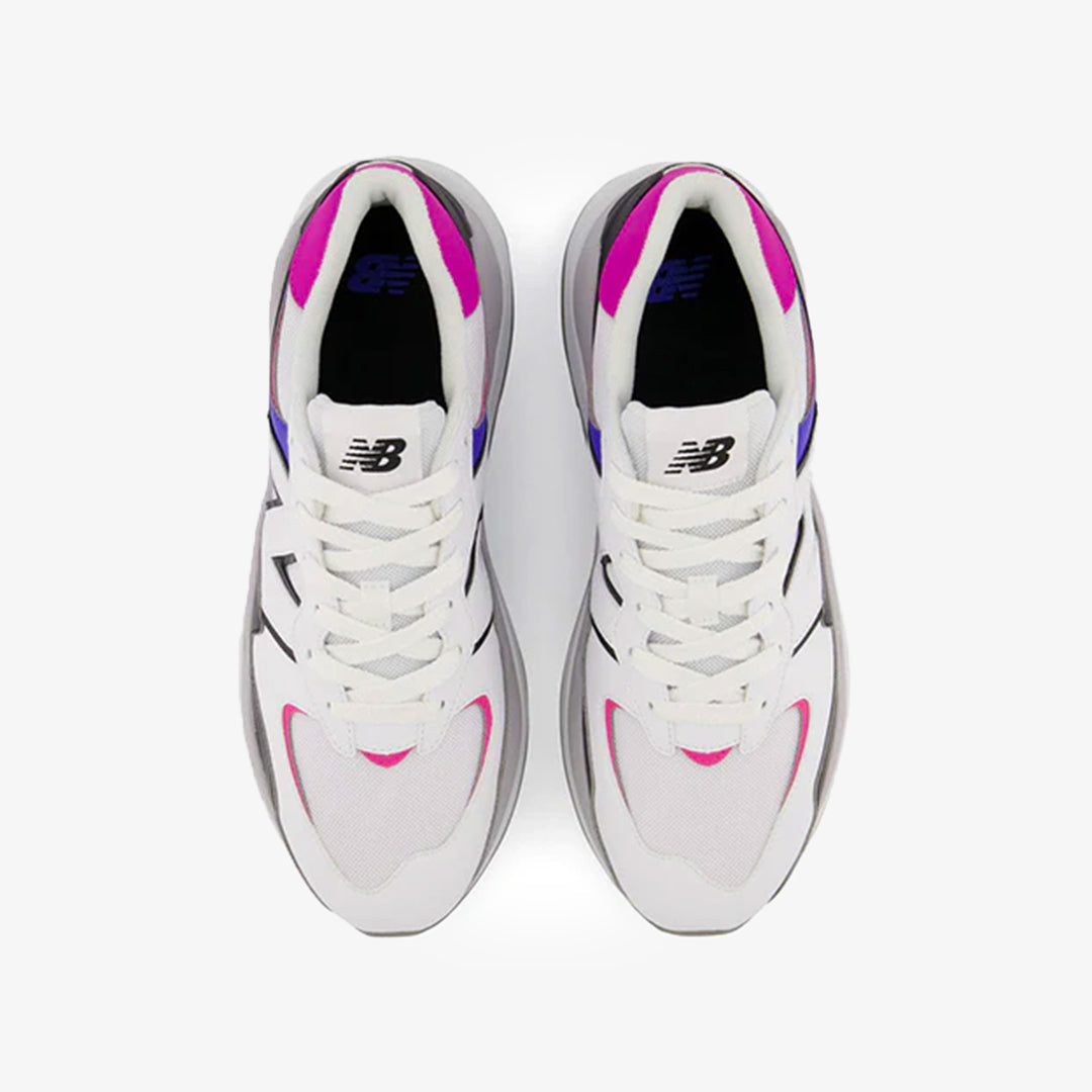 New Balance | 57/40 { WHITE/PINK - view 2
