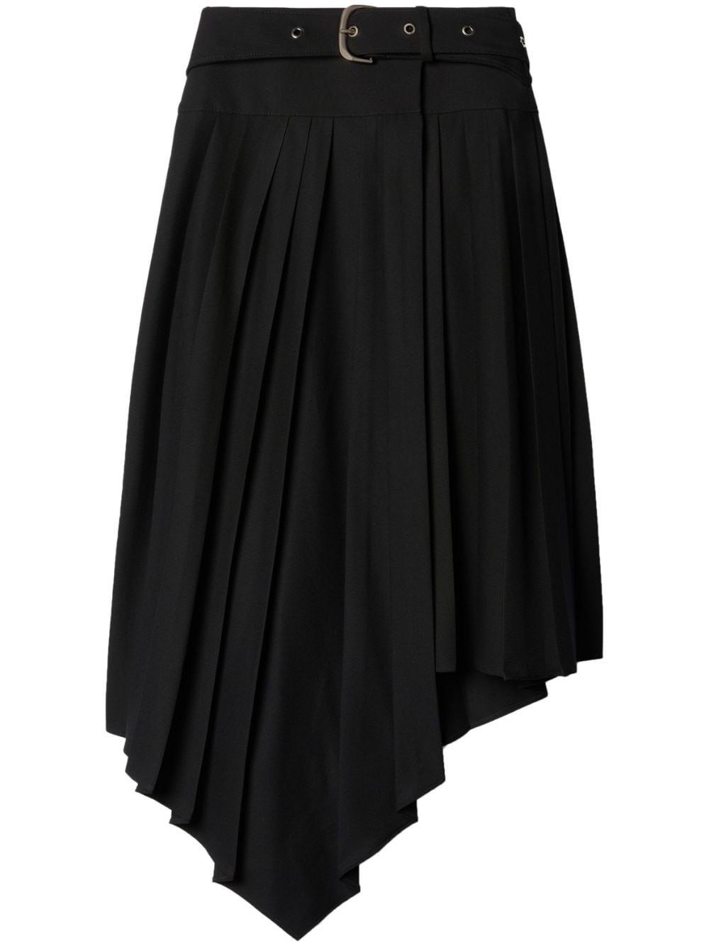 Off White Tech Drill Belt Pleated Skirt – 100% polyester