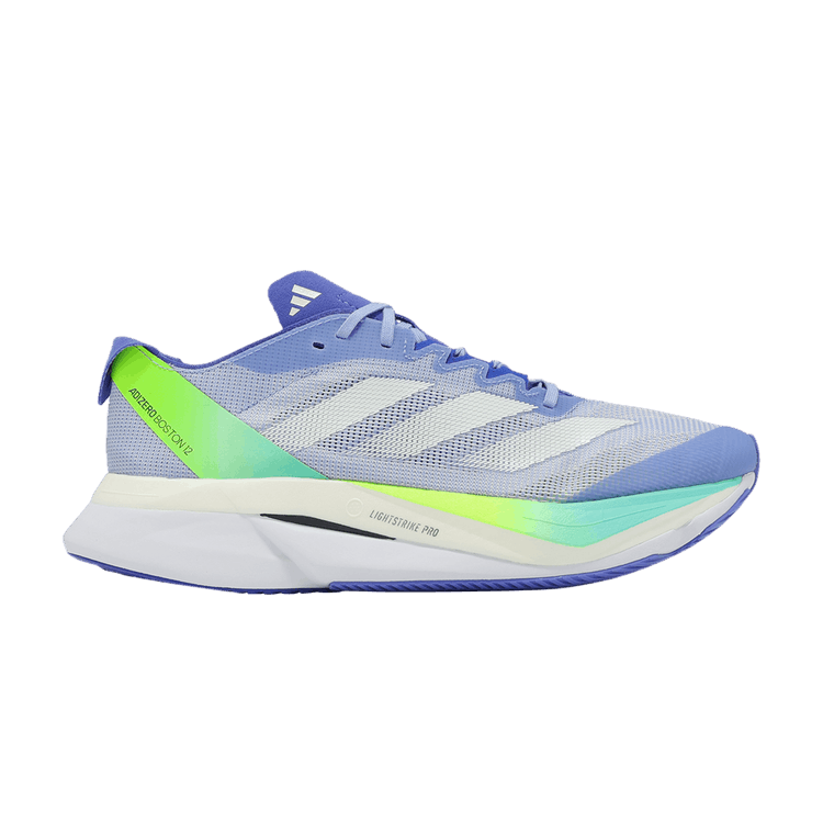 adidas Adizero Boston 12 Blue Spark Zero Metalic Cobalt Blue (Women's)