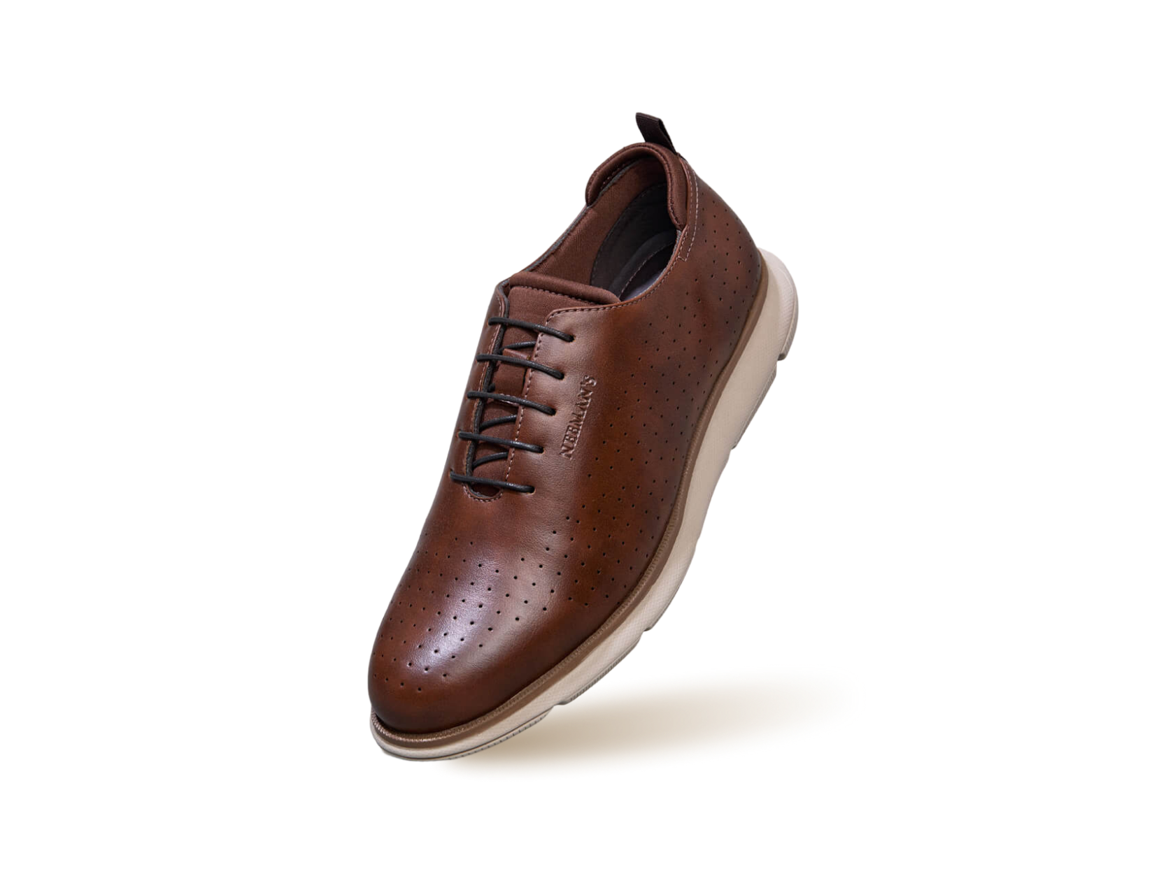 Neeman's Flexy Brogues : Brown - view 11
