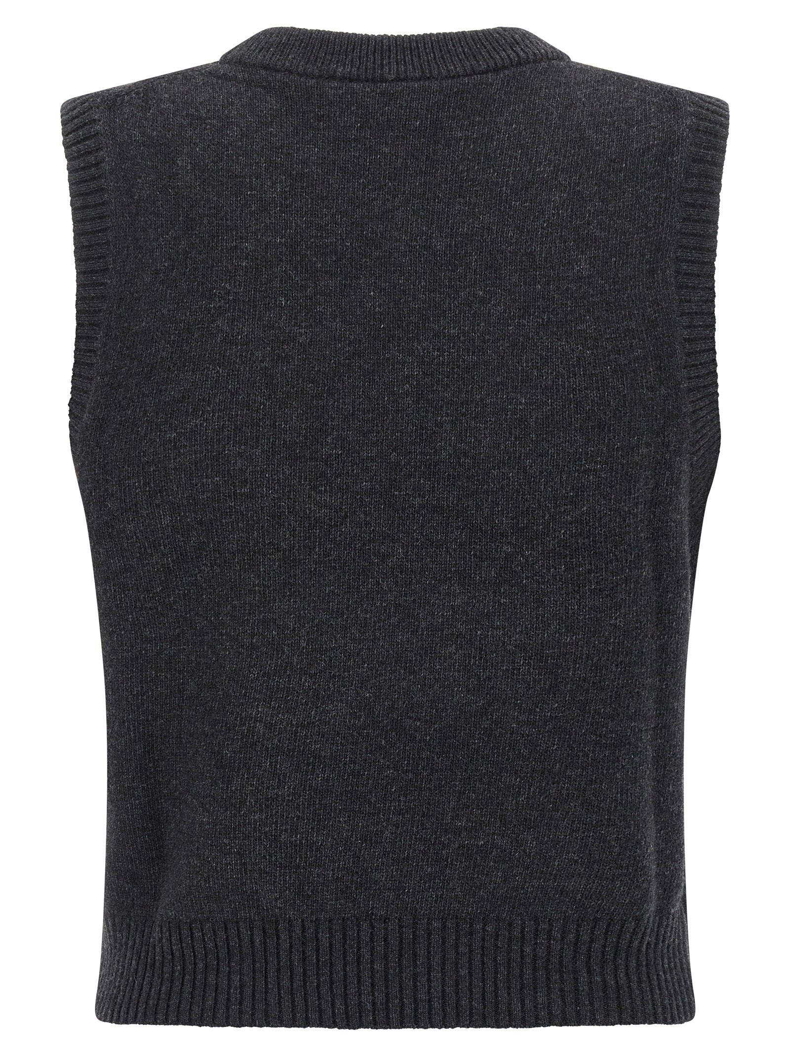Ganni Cherry Vest – 80% wool, 20% polyamide - view 2