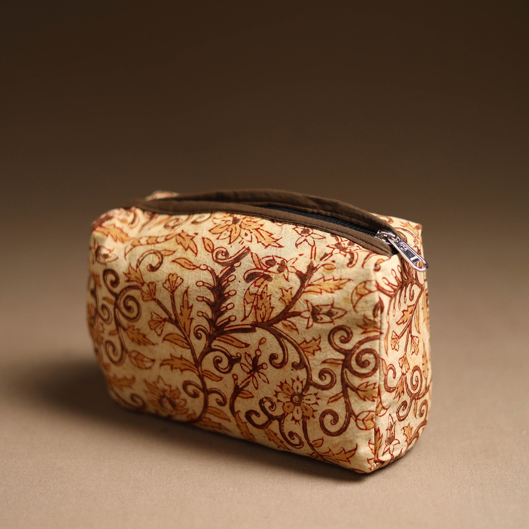 NOORI BAZAR Beige - Handmade Cotton Toiletry Pouch 06 - view 2