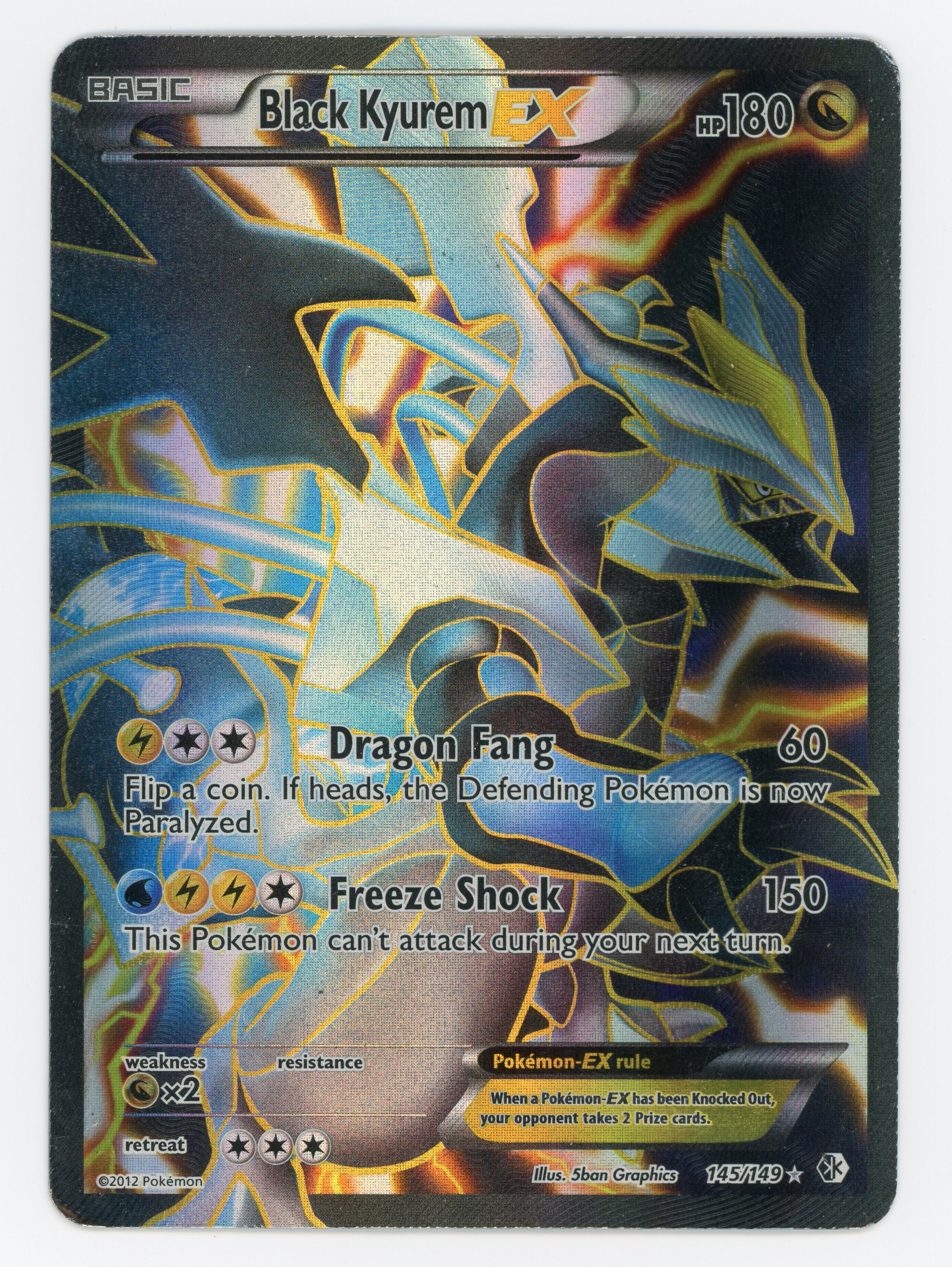 Black kyurem-ex rare – Pokémon Black Kyurem-EX — Rare Ultra — Scan 15964