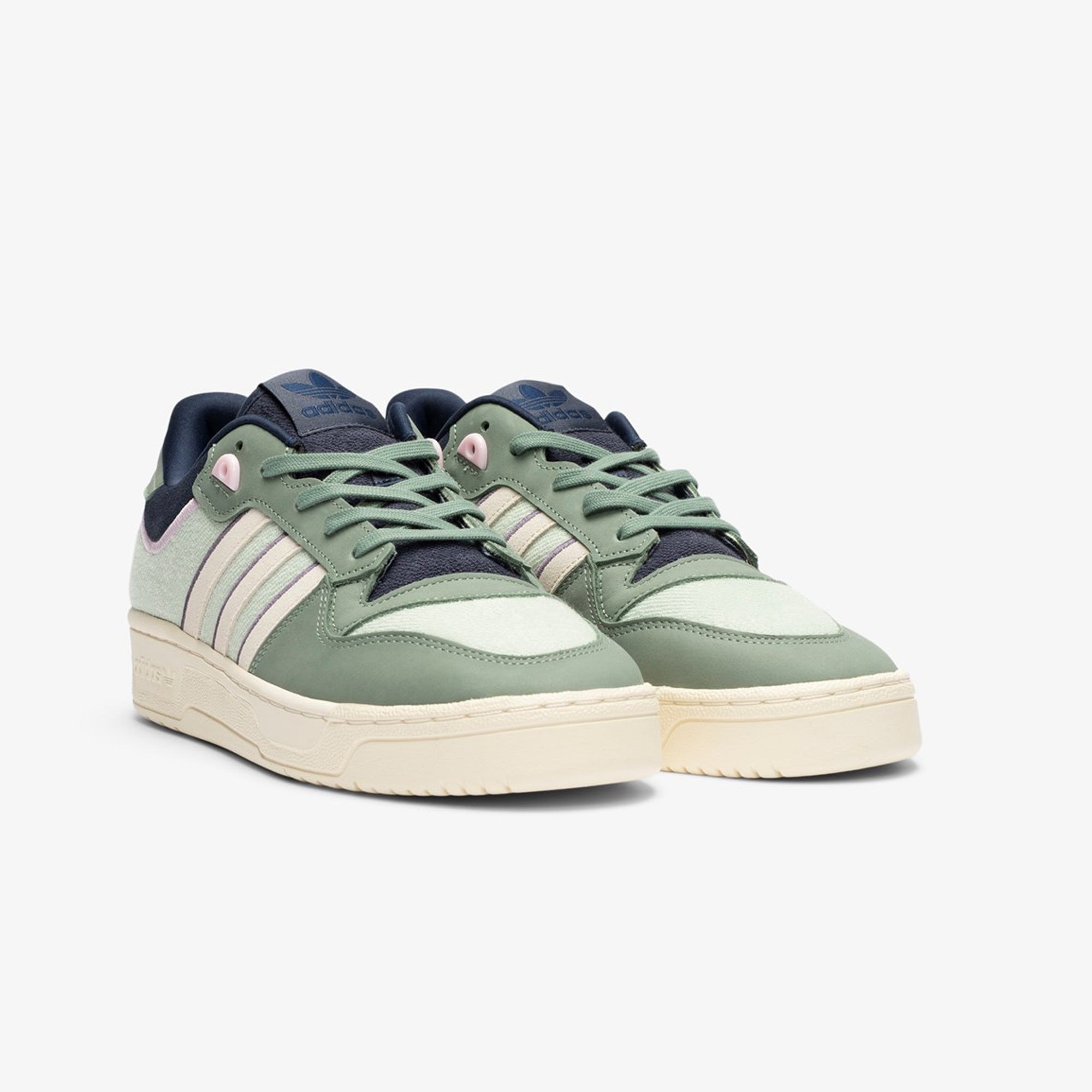 Adidas Originals | RIVALRY LOW 86 { WHITE/GREEN/CREAM