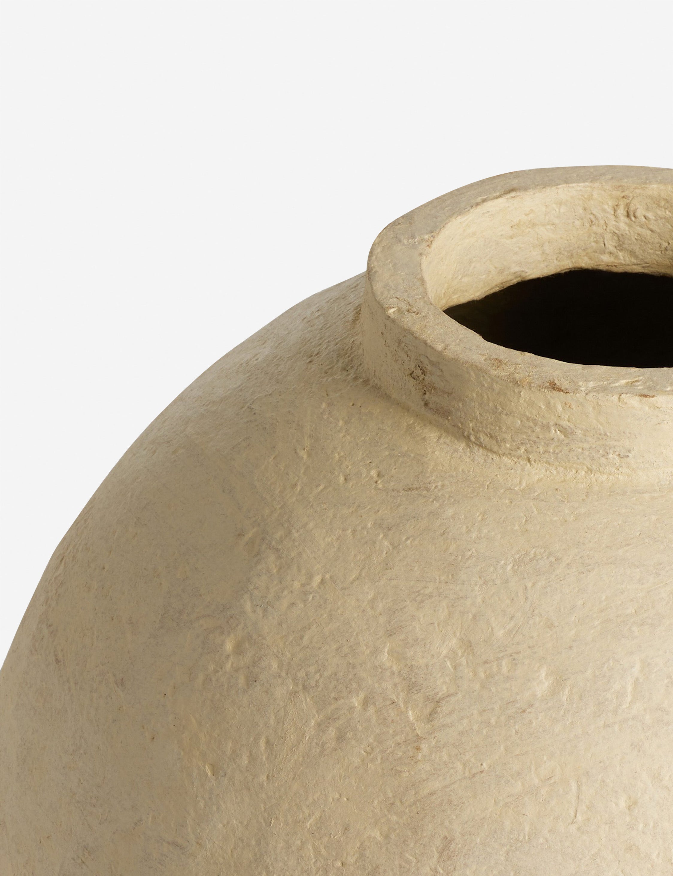 Lulu and Georgia Olivos Paper Mache Decorative Vase by Amber Lewis x Four Hands - view 14