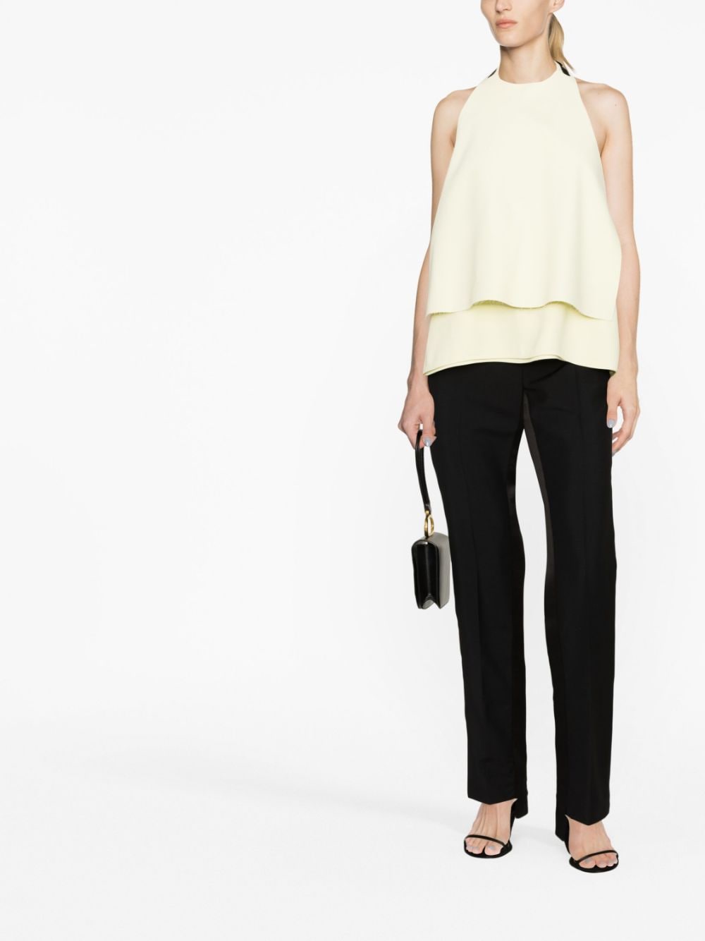 Jil Sander Halterneck open-back top - view 4