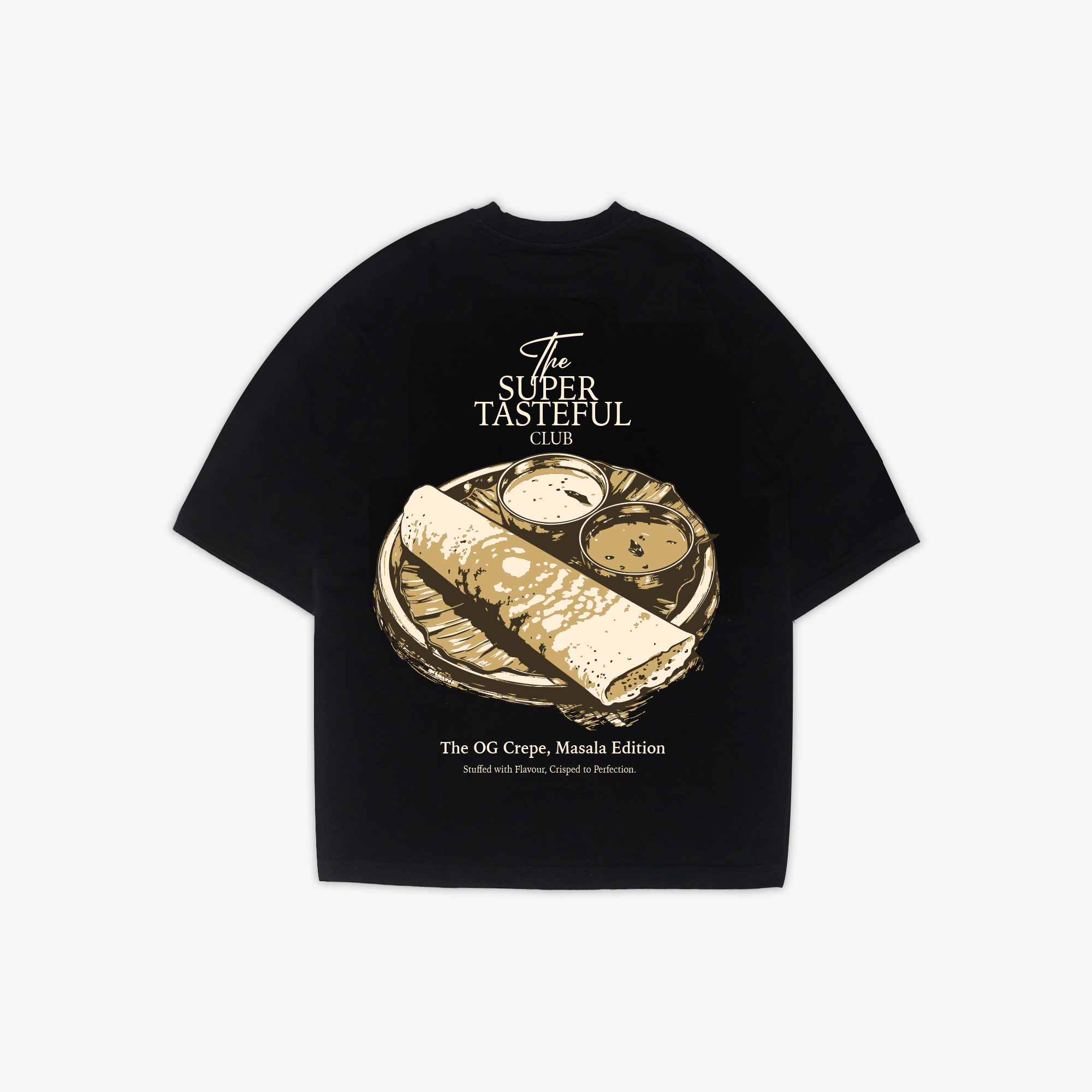 Superkicks | The Og Crepe Tee { Black